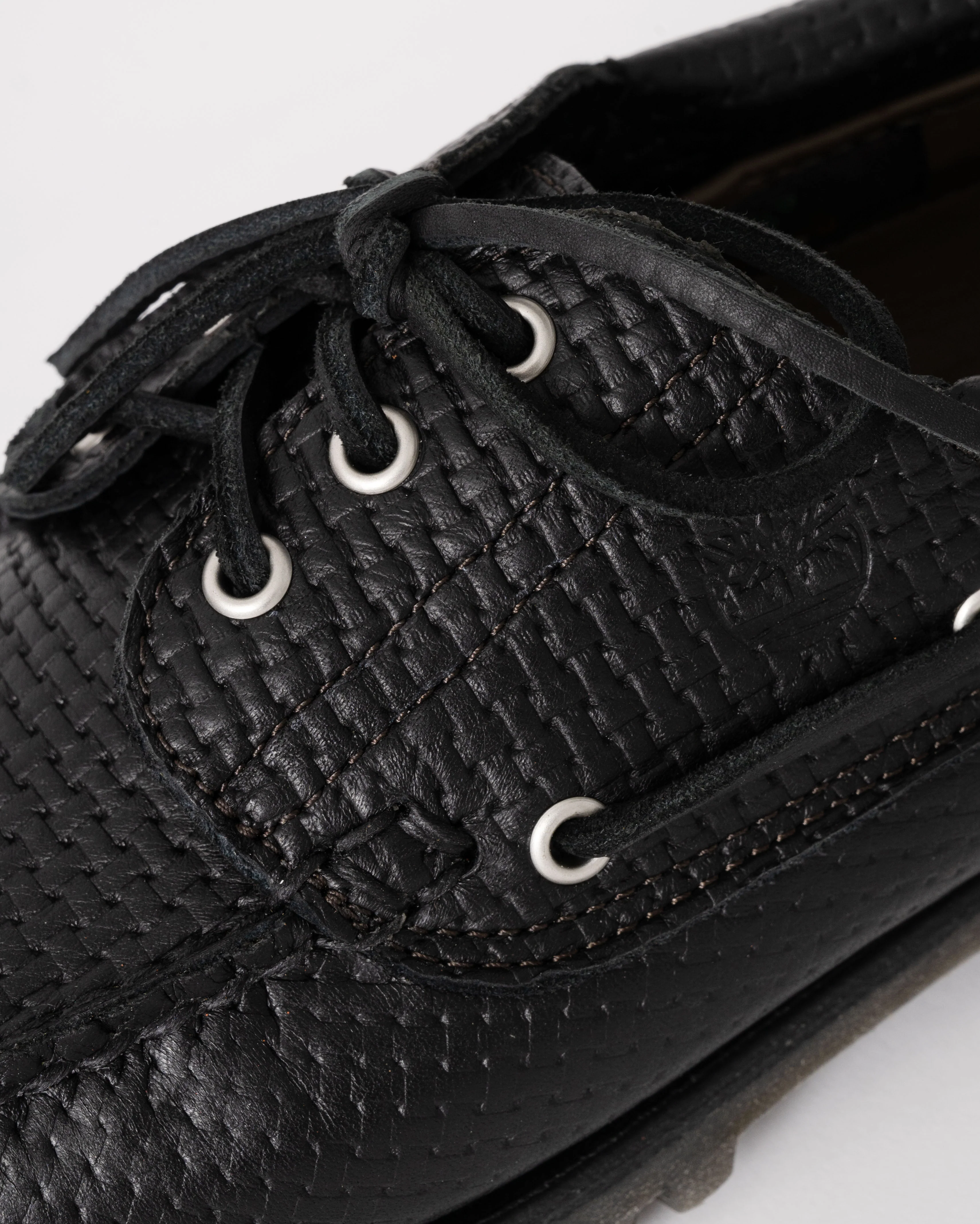 Timberland Mens Authentic Full Grain Leather Boat Shoe - Black/Dark Brown - Image 5