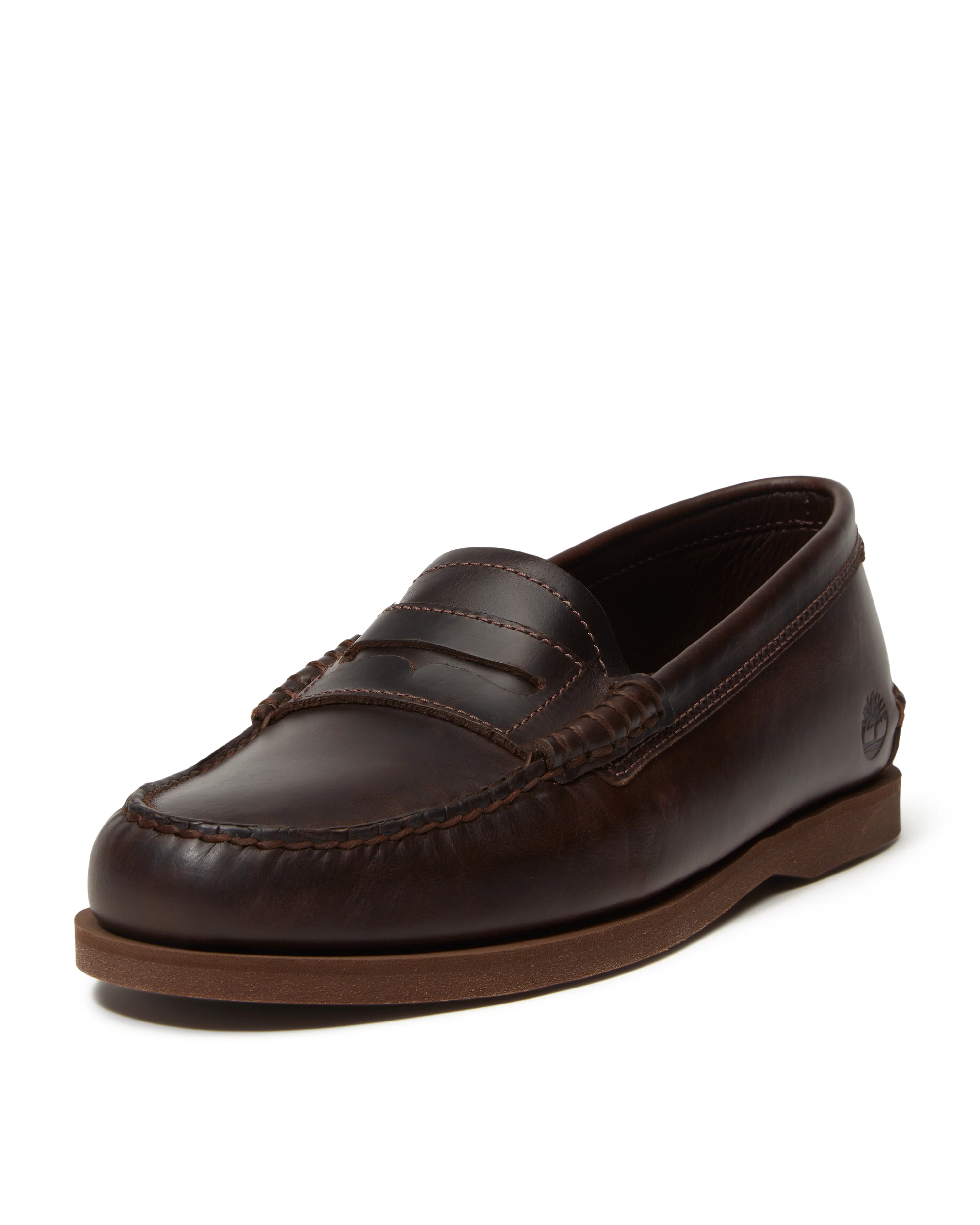 Timberland Mens Full Grain Leather Classic Loafer - Dark Brown - Image 4