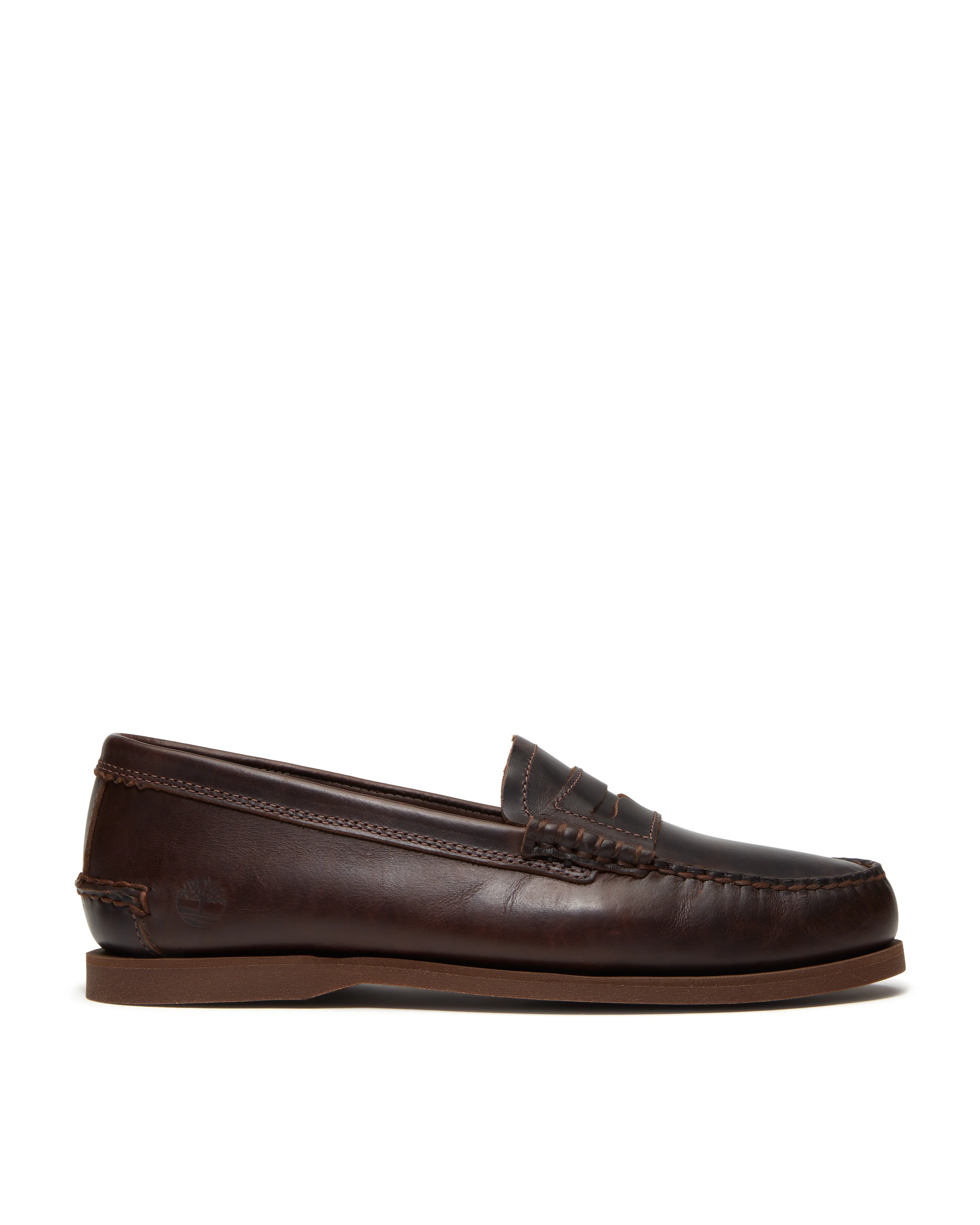 Timberland Mens Full Grain Leather Classic Loafer - Dark Brown - Image 5