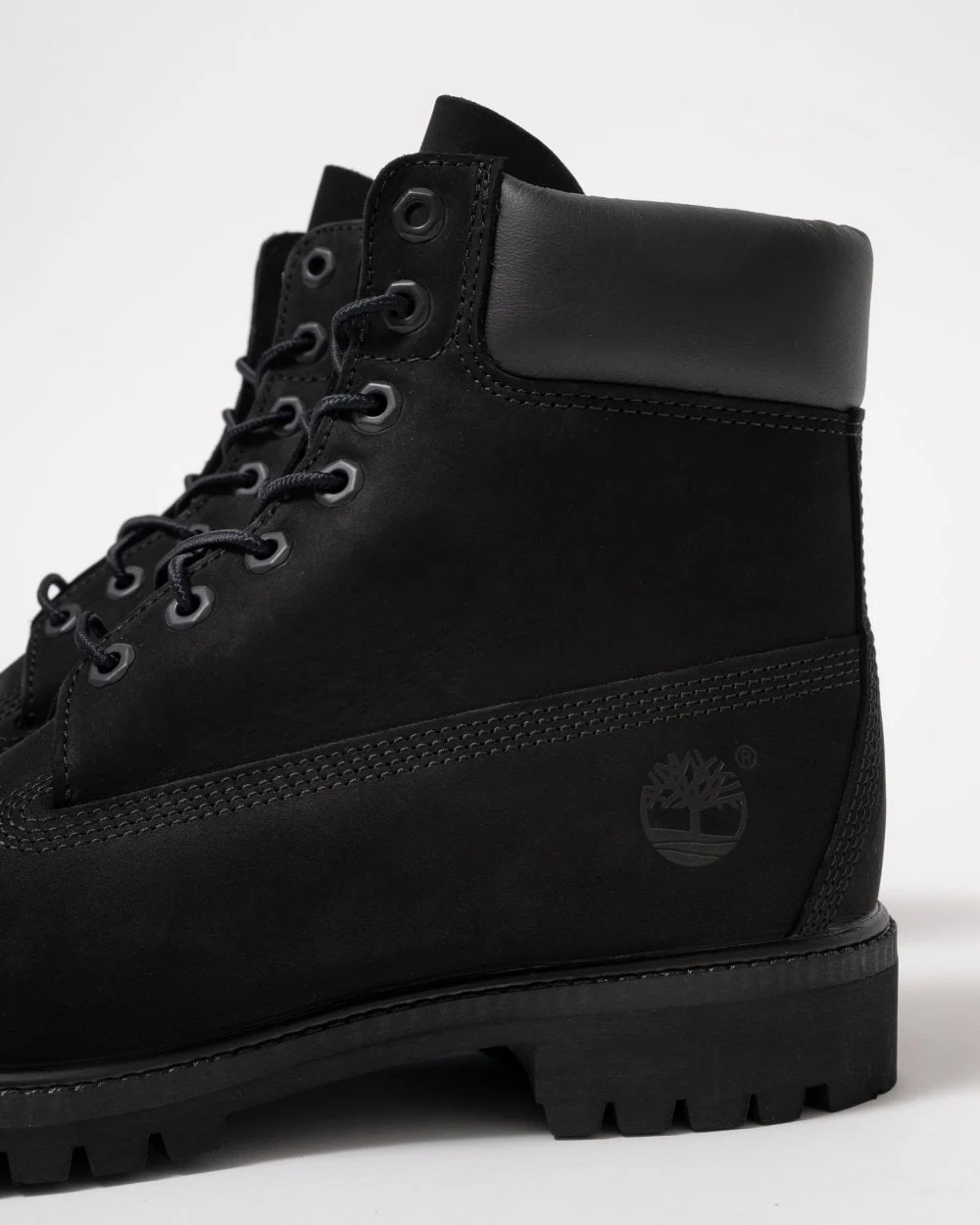 Timberland Mens Premium 6 Inch Waterproof Boots - Black - Image 4