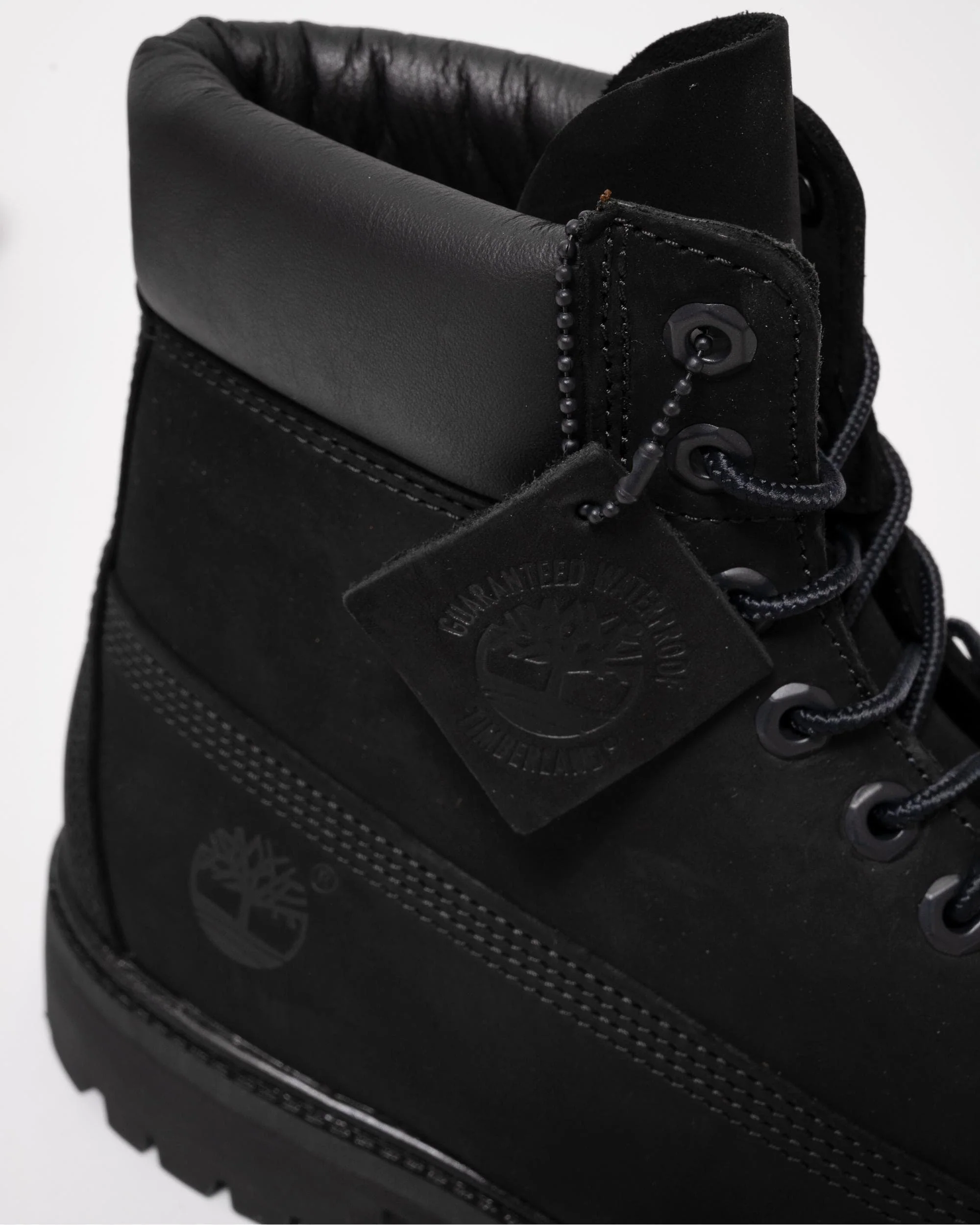 Timberland Mens Premium 6 Inch Waterproof Boots - Black - Image 6