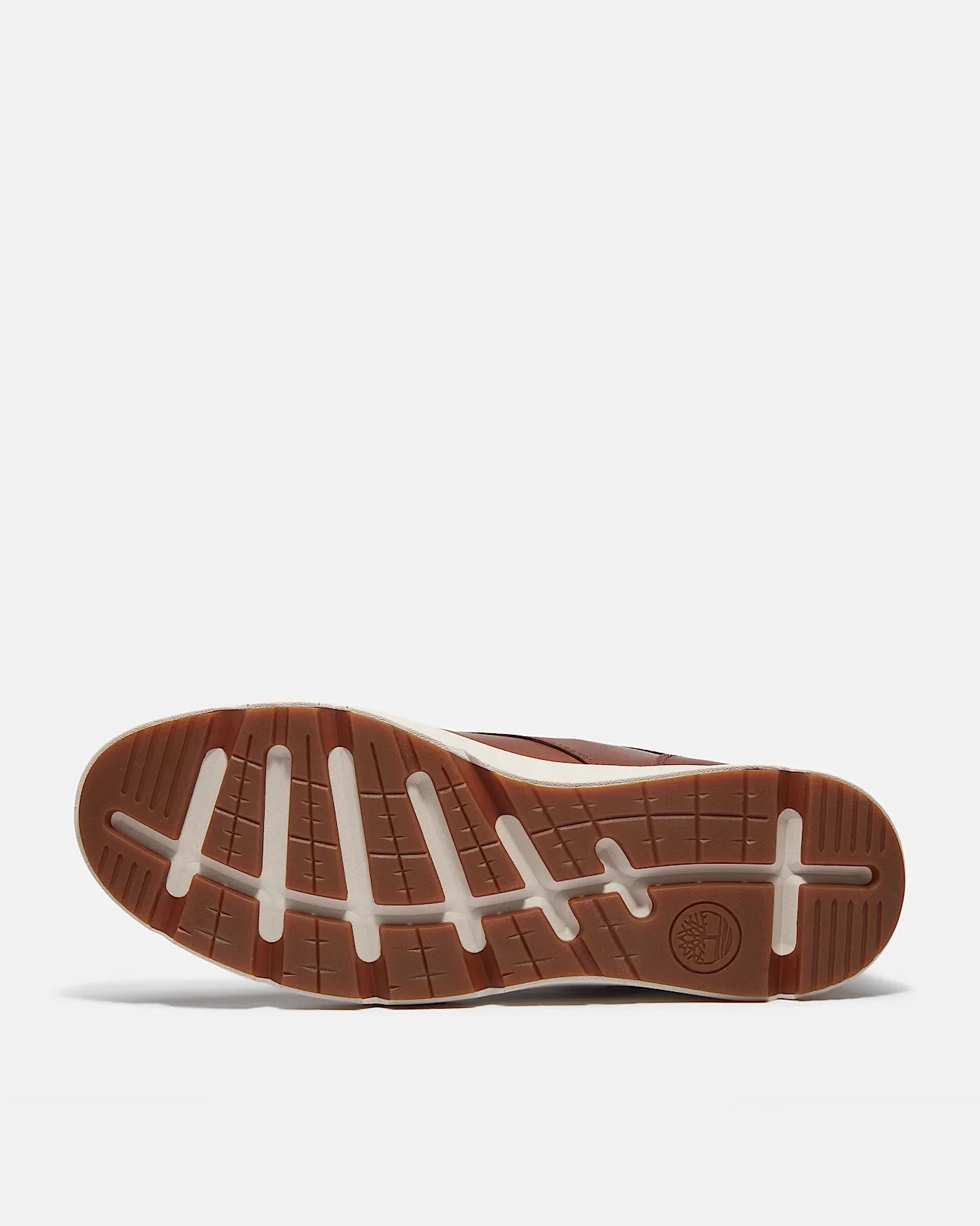 Timberland Parker Street Full Grain Leather Mid Mens Trainers - Rust - Image 7