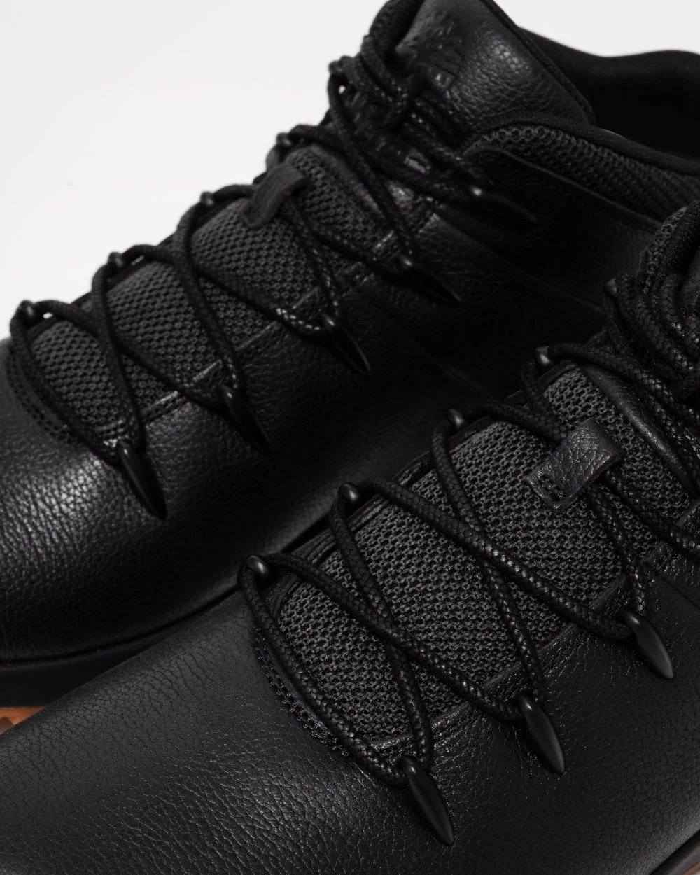 Timberland Sprint Trekker Mid Leather Mens Boots - Jet Black - Image 6