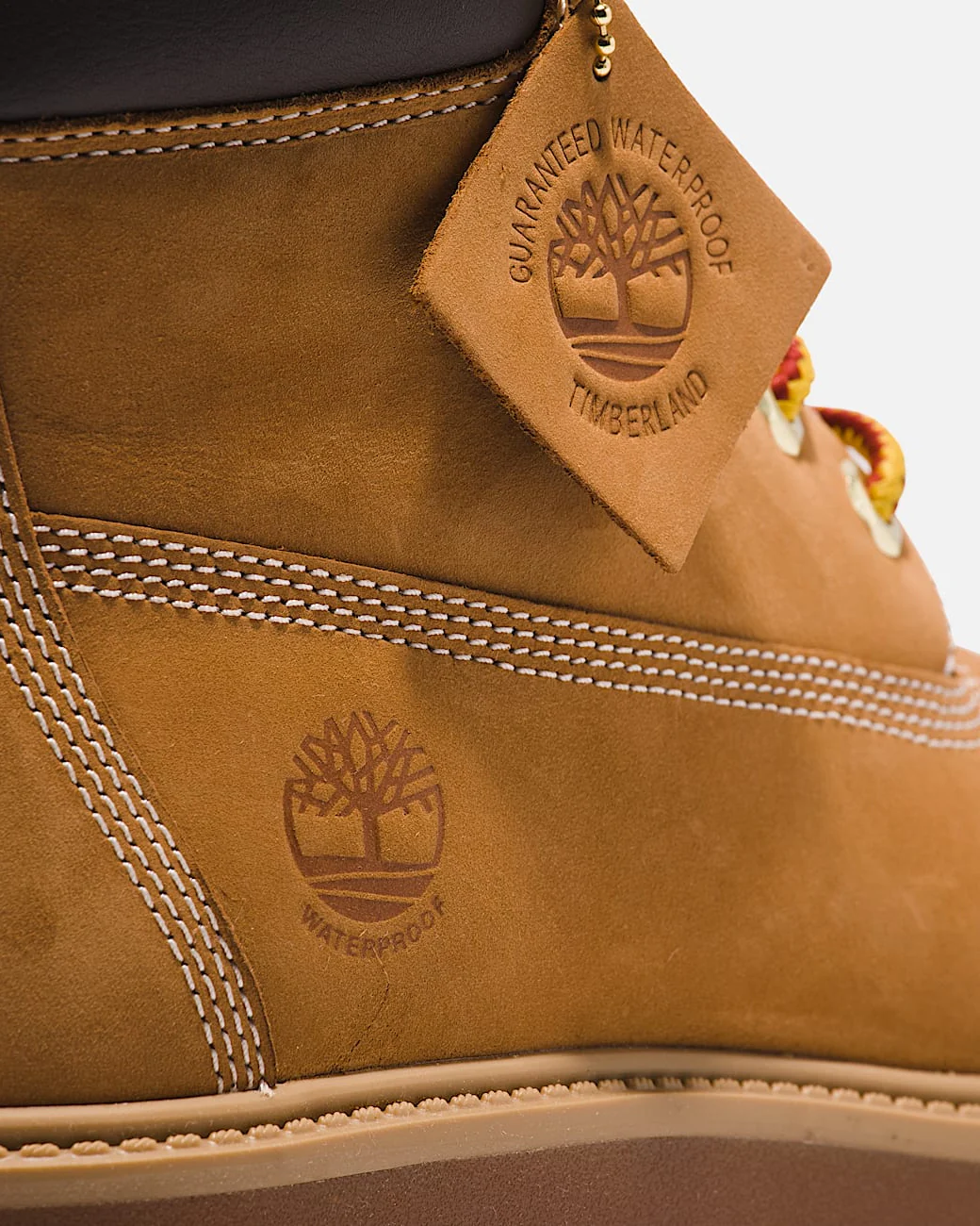 Timberland Stone Street Womens 6-Inch Waterproof Platform Boot - Wheat - Image 5