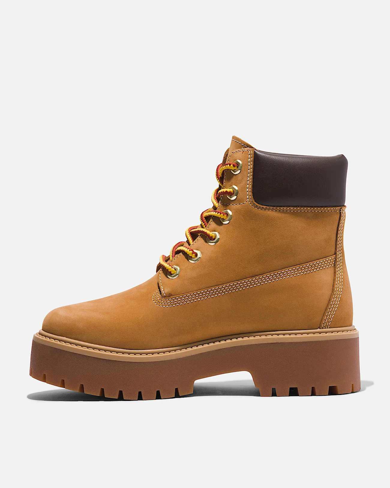 Timberland Stone Street Womens 6-Inch Waterproof Platform Boot - Wheat - Image 6