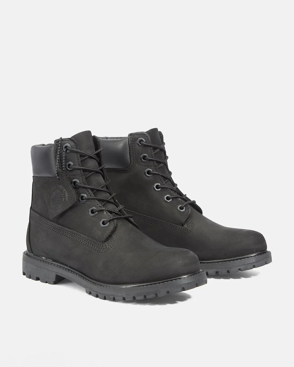 Timberland Womens Premium 6 Inch Waterproof Boots - Black - Image 4