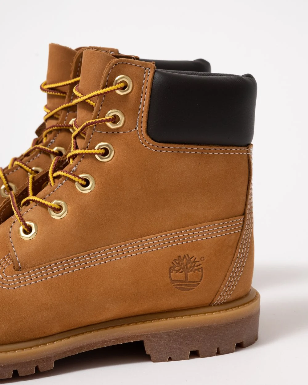 Timberland Womens Premium 6 Inch Waterproof Boots - Wheat - Image 4