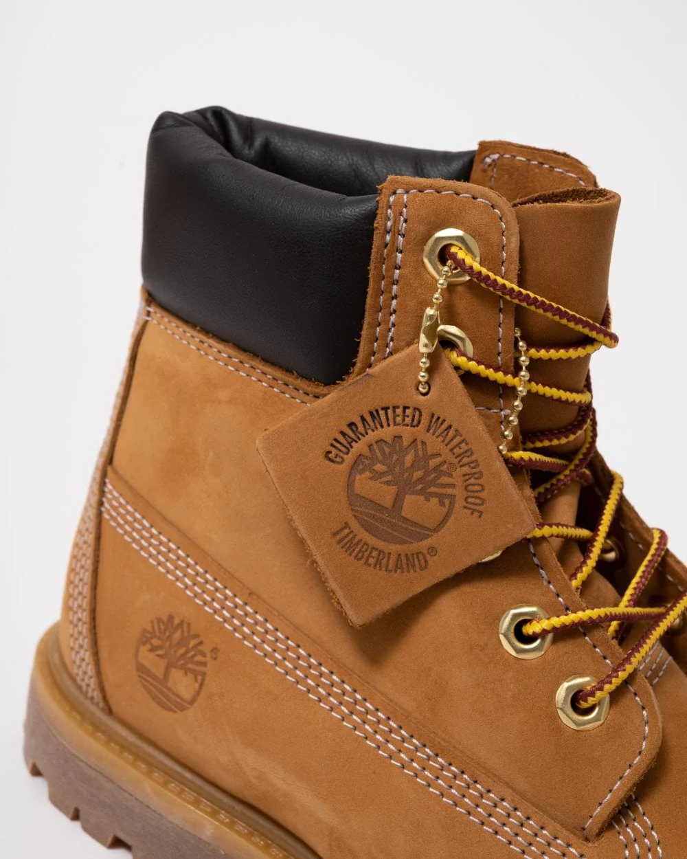 Timberland Womens Premium 6 Inch Waterproof Boots - Wheat - Image 6