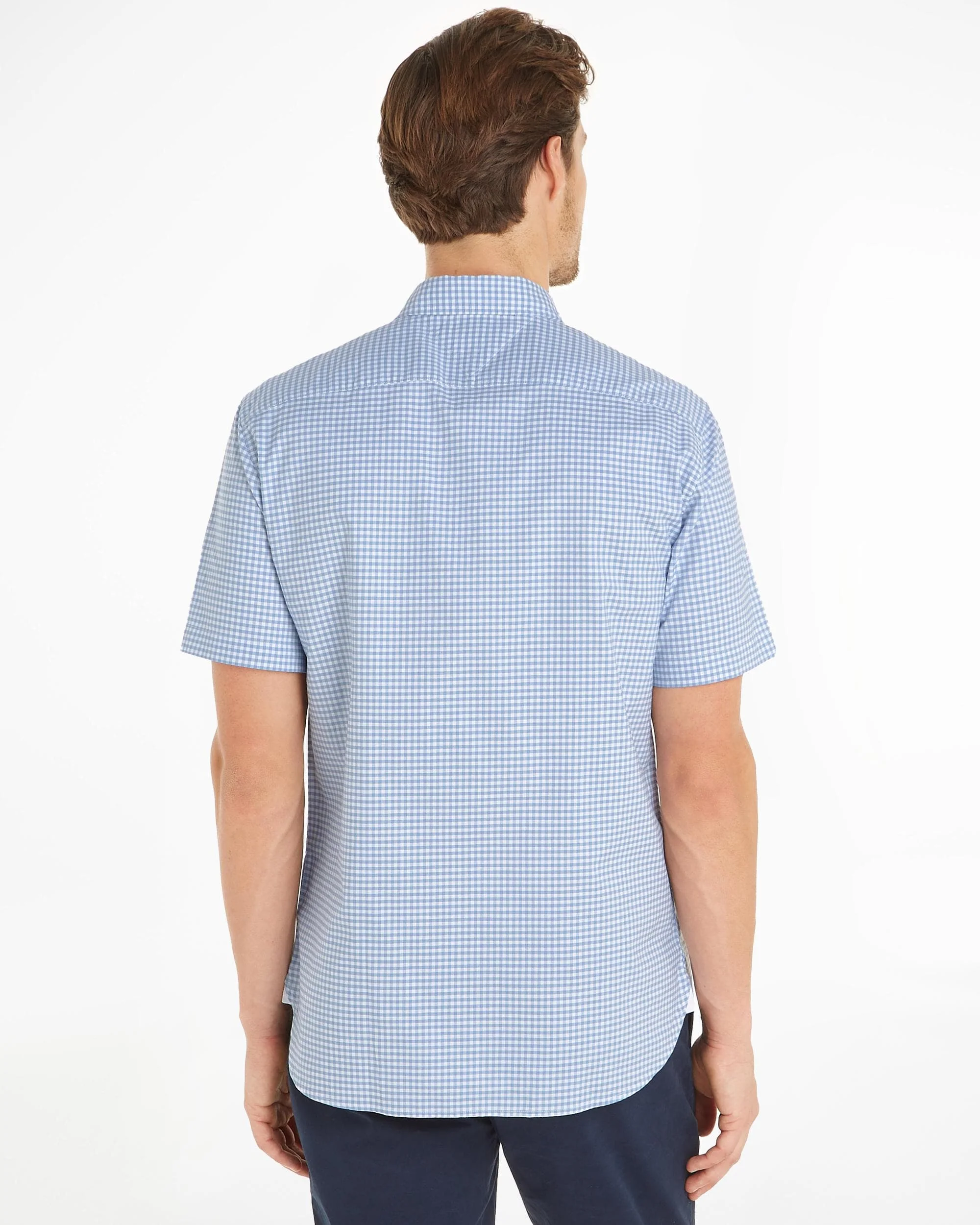 Tommy Hilfiger 1985 Oxford Gingham Mens Shirt - Image 3