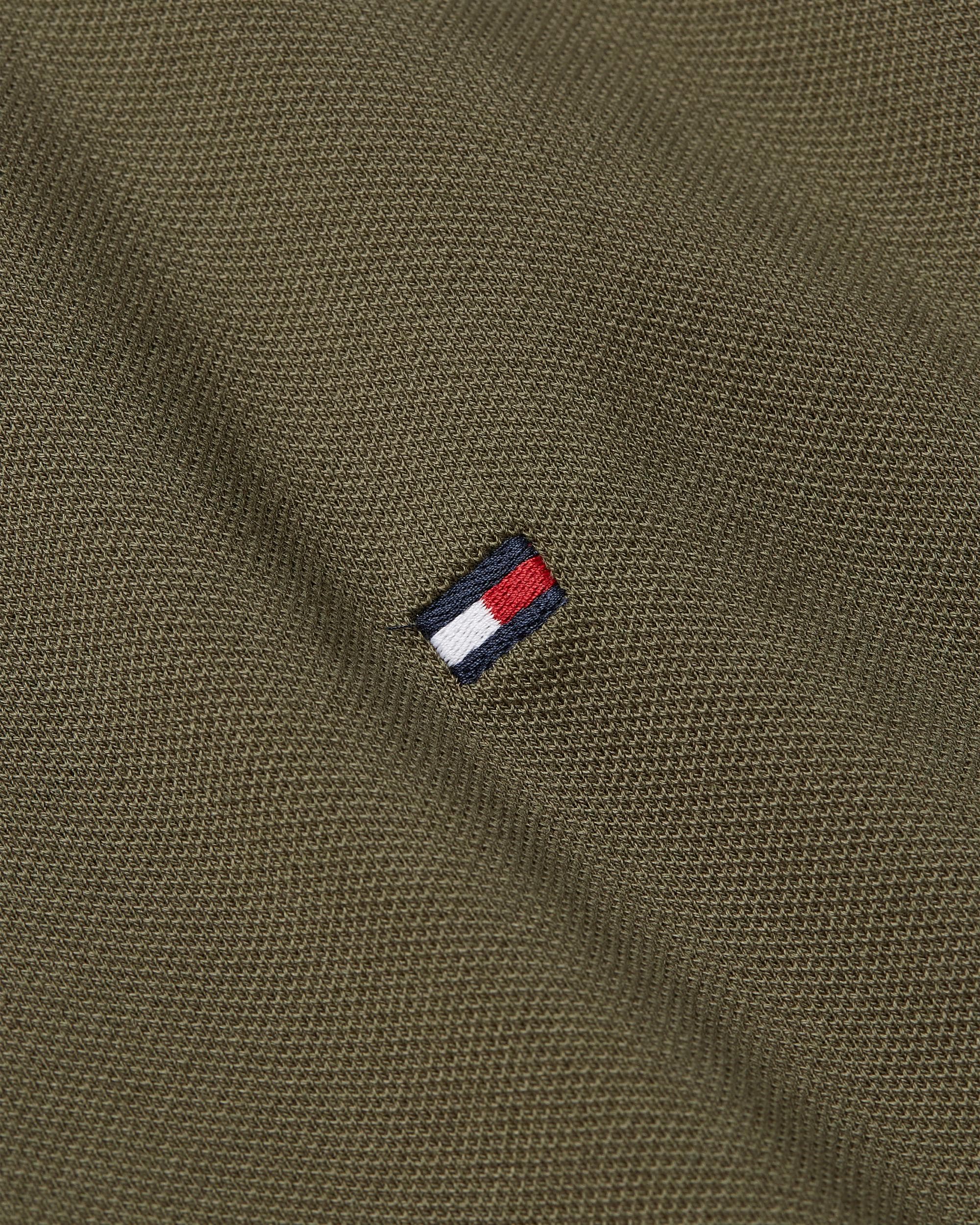 Tommy Hilfiger 1985 Regular Fit Mens Polo - Army Green - Image 4