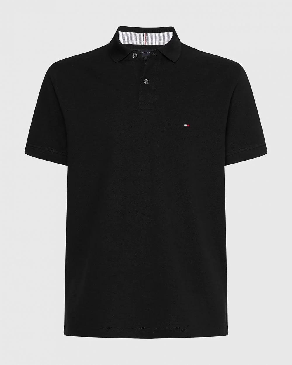 Tommy Hilfiger 1985 Regular Fit Mens Polo - Black - Image 5