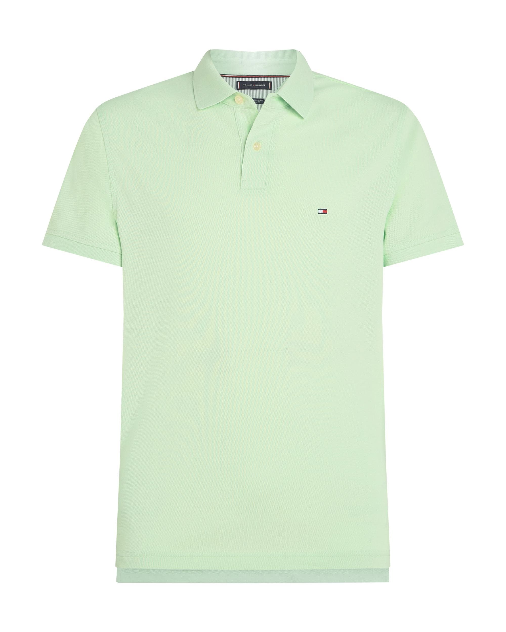 Tommy Hilfiger 1985 Regular Fit Mens Polo - Opal Green - Image 5
