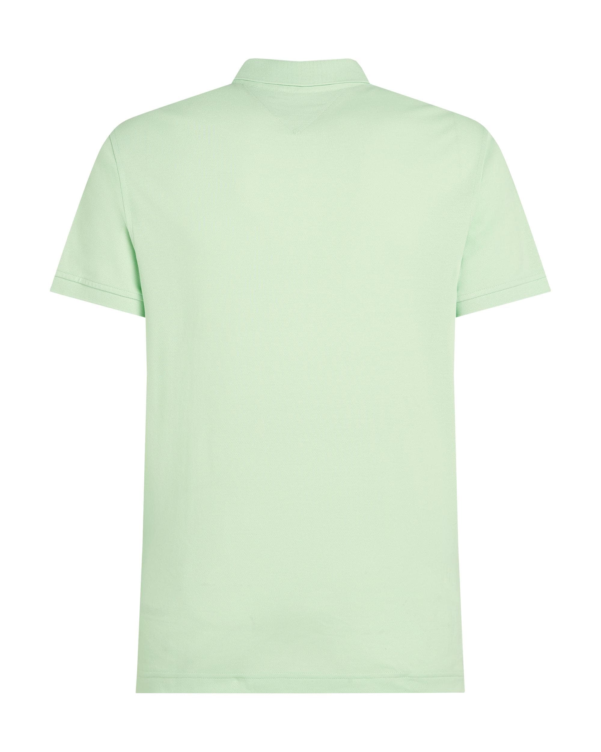 Tommy Hilfiger 1985 Regular Fit Mens Polo - Opal Green - Image 6