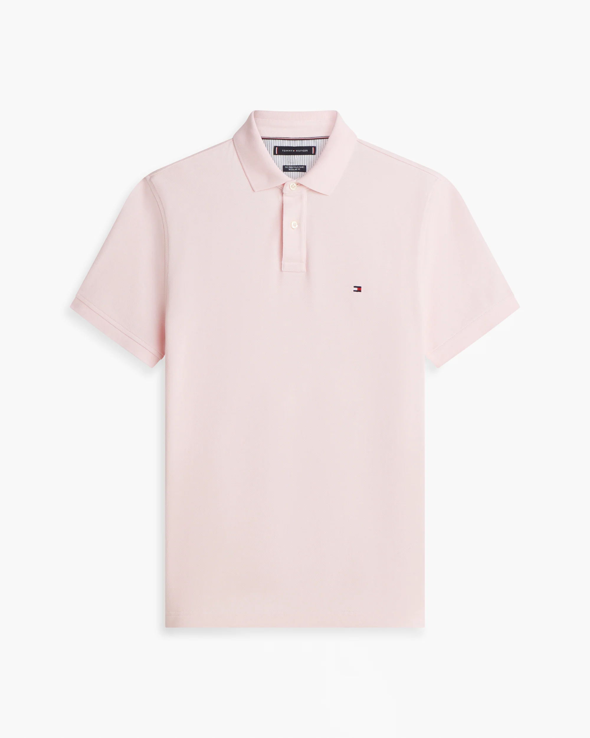 Tommy Hilfiger 1985 Regular Fit Mens Polo - Pink Lily - Image 5