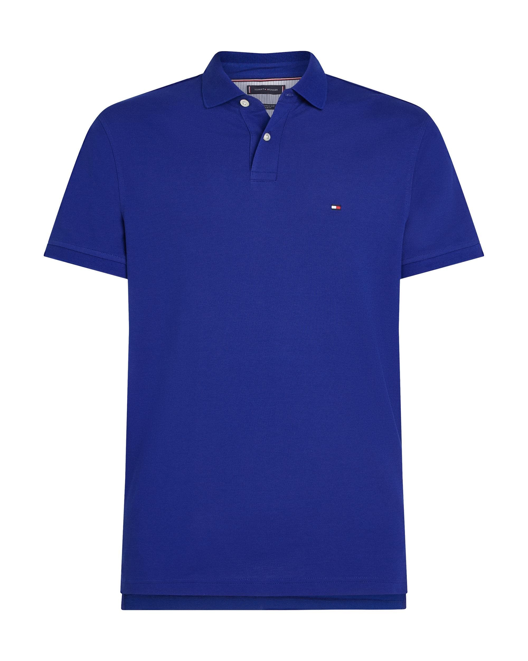Tommy Hilfiger 1985 Regular Fit Mens Polo - Wedge Blue - Image 5