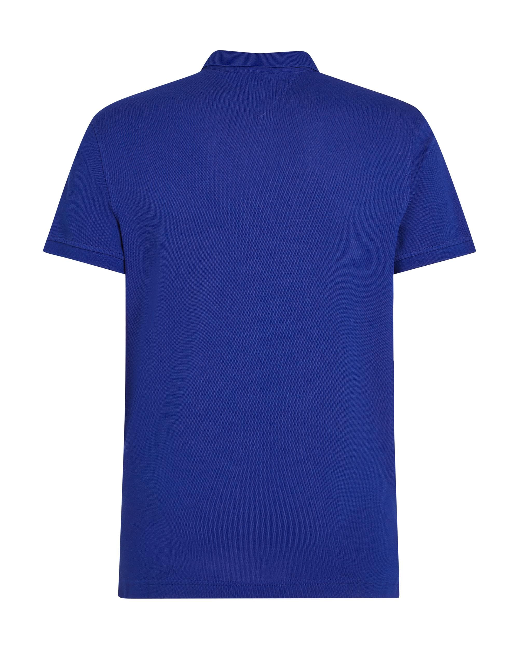 Tommy Hilfiger 1985 Regular Fit Mens Polo - Wedge Blue - Image 6