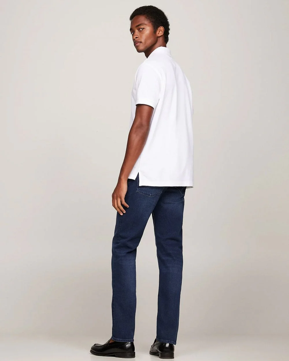 Tommy Hilfiger 1985 Regular Fit Mens Polo - White - Image 4