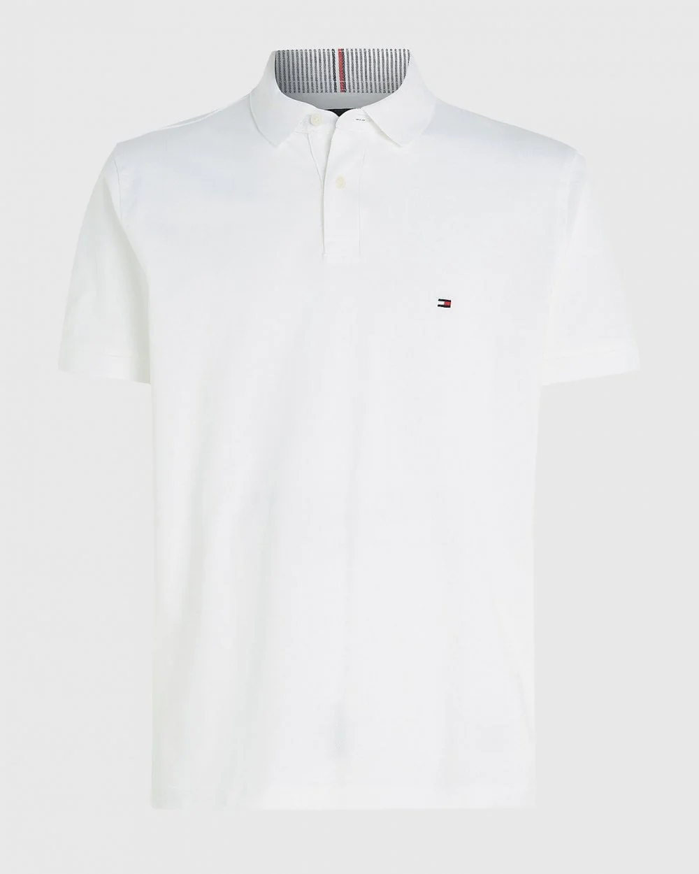 Tommy Hilfiger 1985 Regular Fit Mens Polo - White - Image 5