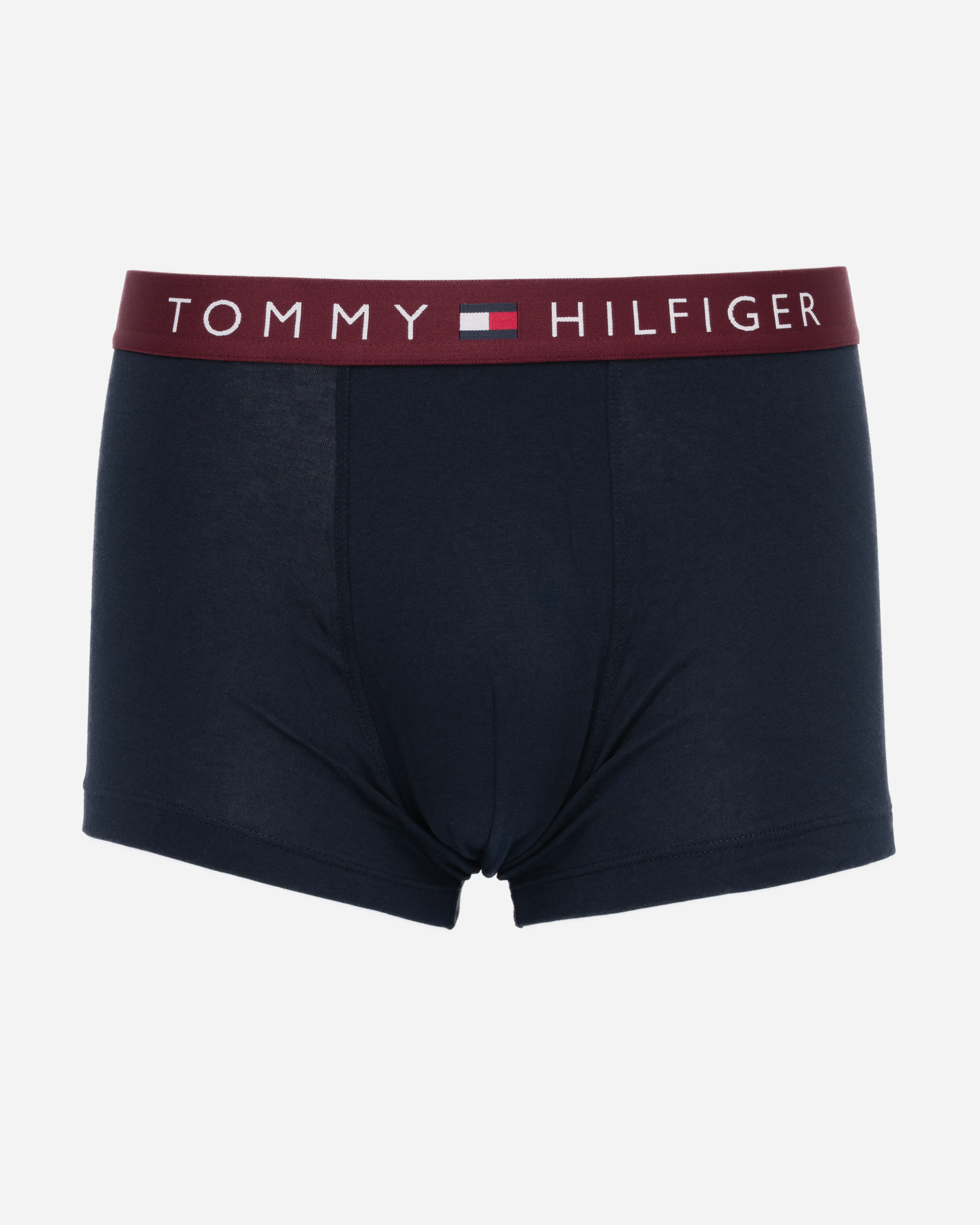 Tommy Hilfiger 3 Pack Mens Waistband Trunks - B-Green/Red/Blue - Image 3