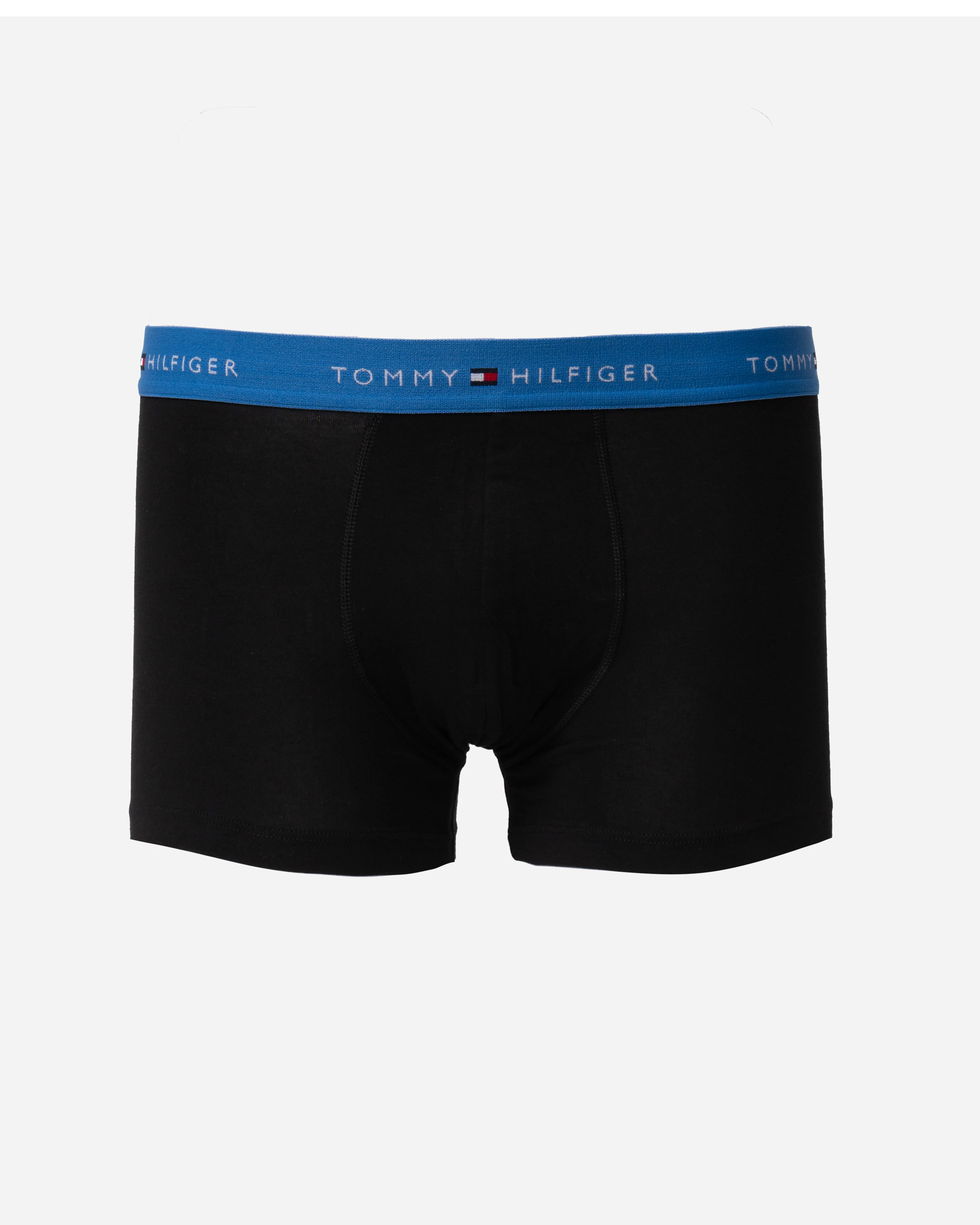 Tommy Hilfiger 5 Pack Mens Waistband Trunks - B-Blue/Brown/White/Orange/Green - Image 6
