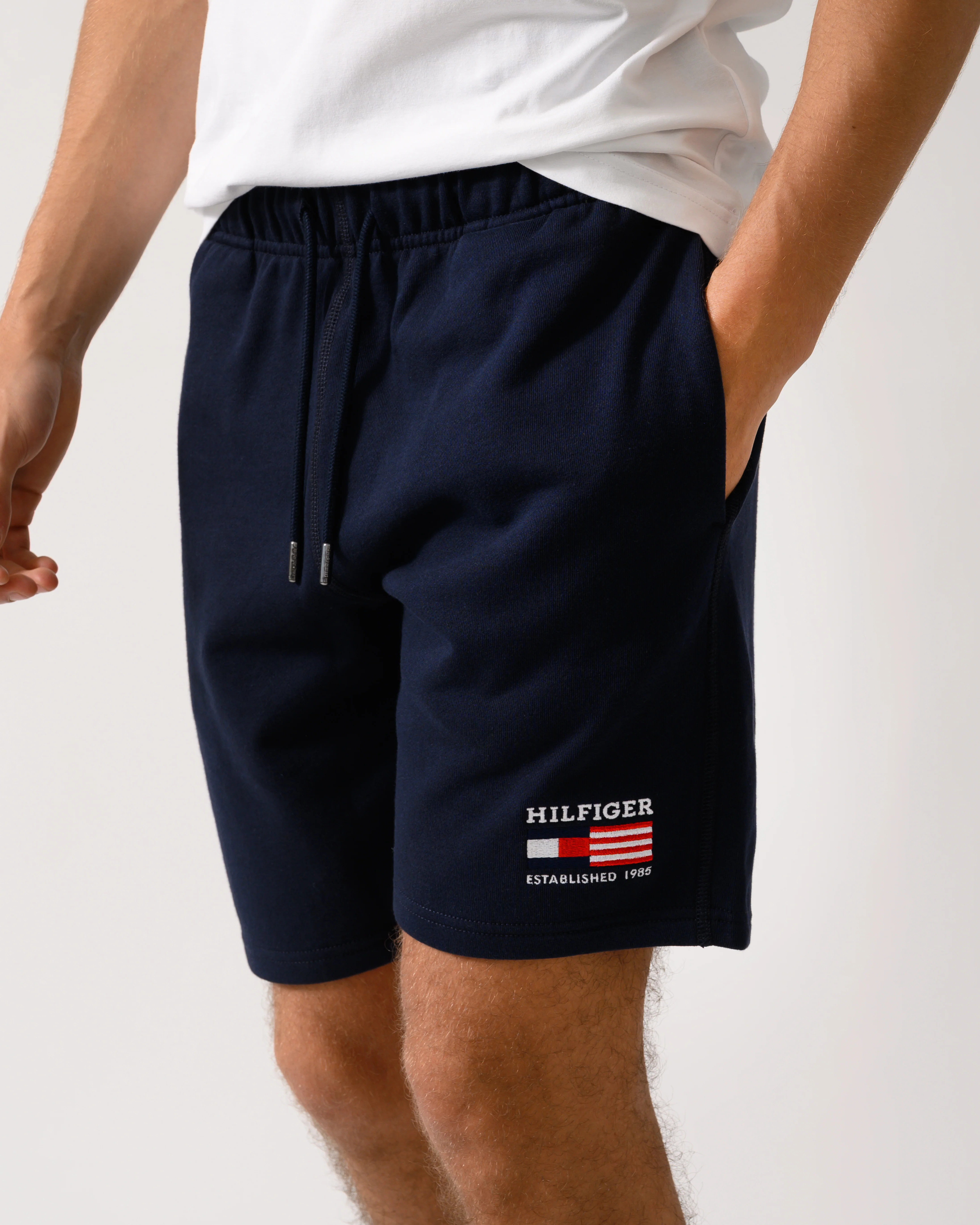 Tommy Hilfiger Americana Flag Mens Shorts - Desert Sky - Image 3