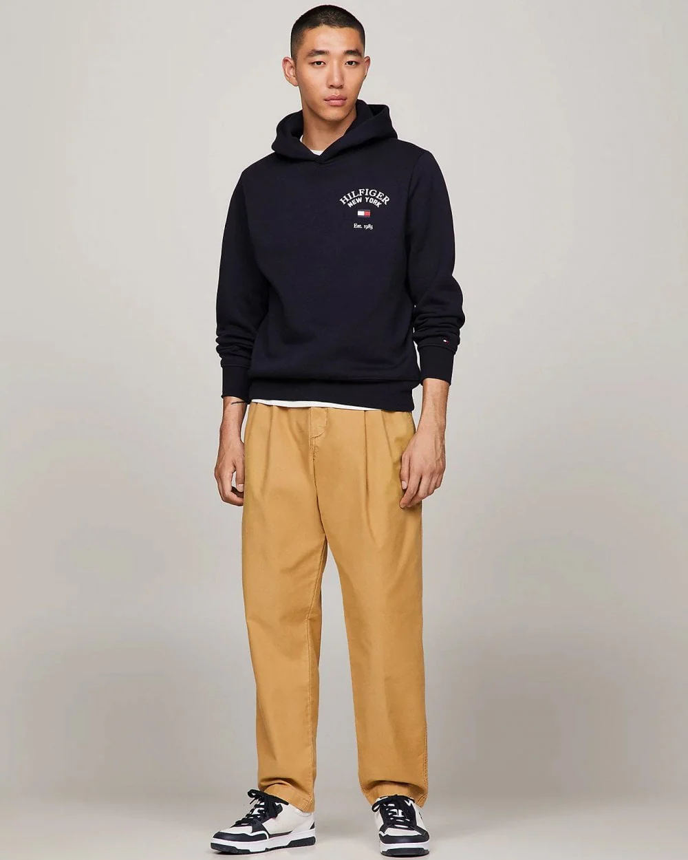 Tommy Hilfiger Arched Mens Varsity Hoodie - Image 3