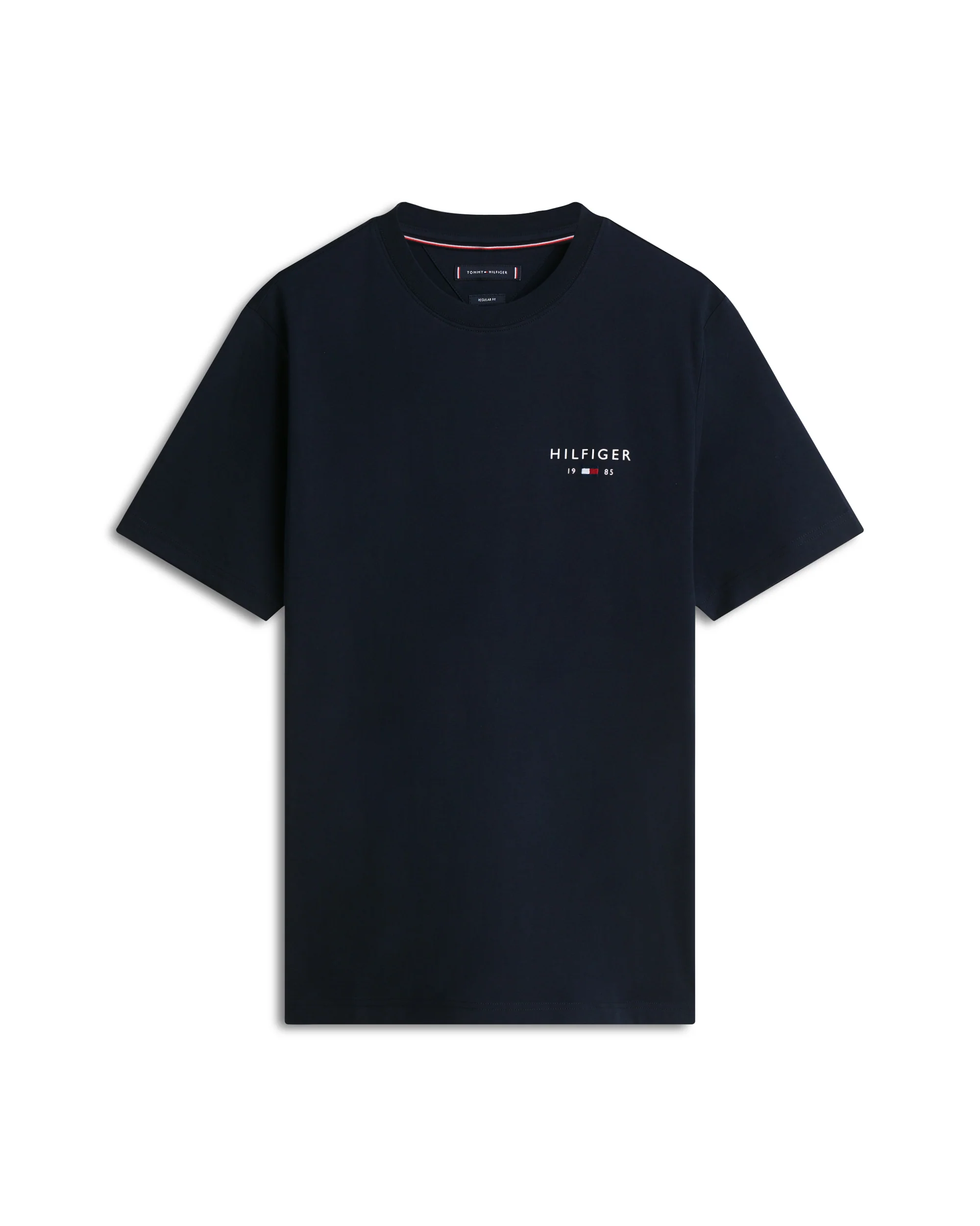 Tommy Hilfiger Brand Love Mens Small Hilfiger Logo T-Shirt - Desert Sky - Image 5
