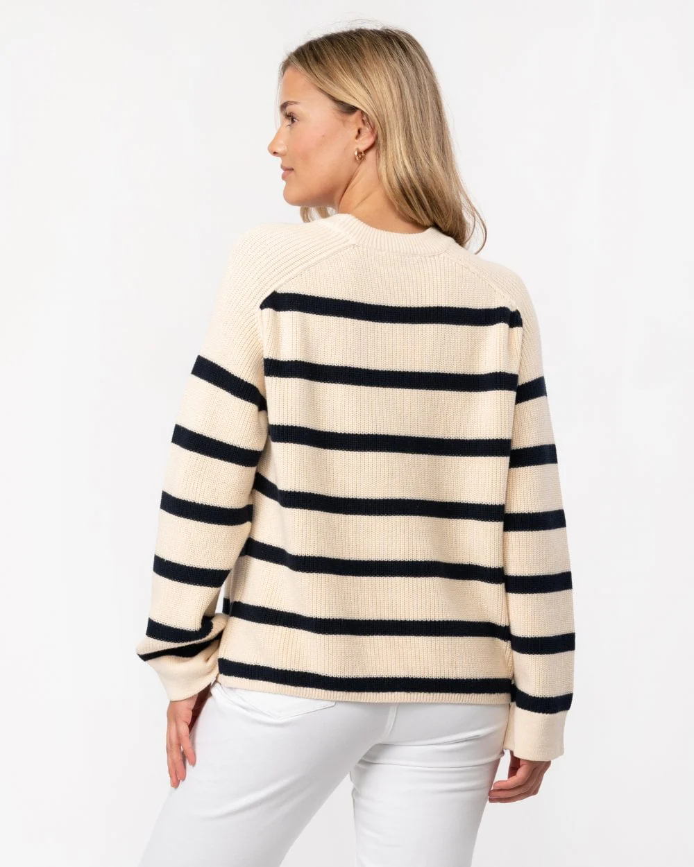 Tommy Hilfiger Cardi Stitch Womens Crew Jumper - Image 4