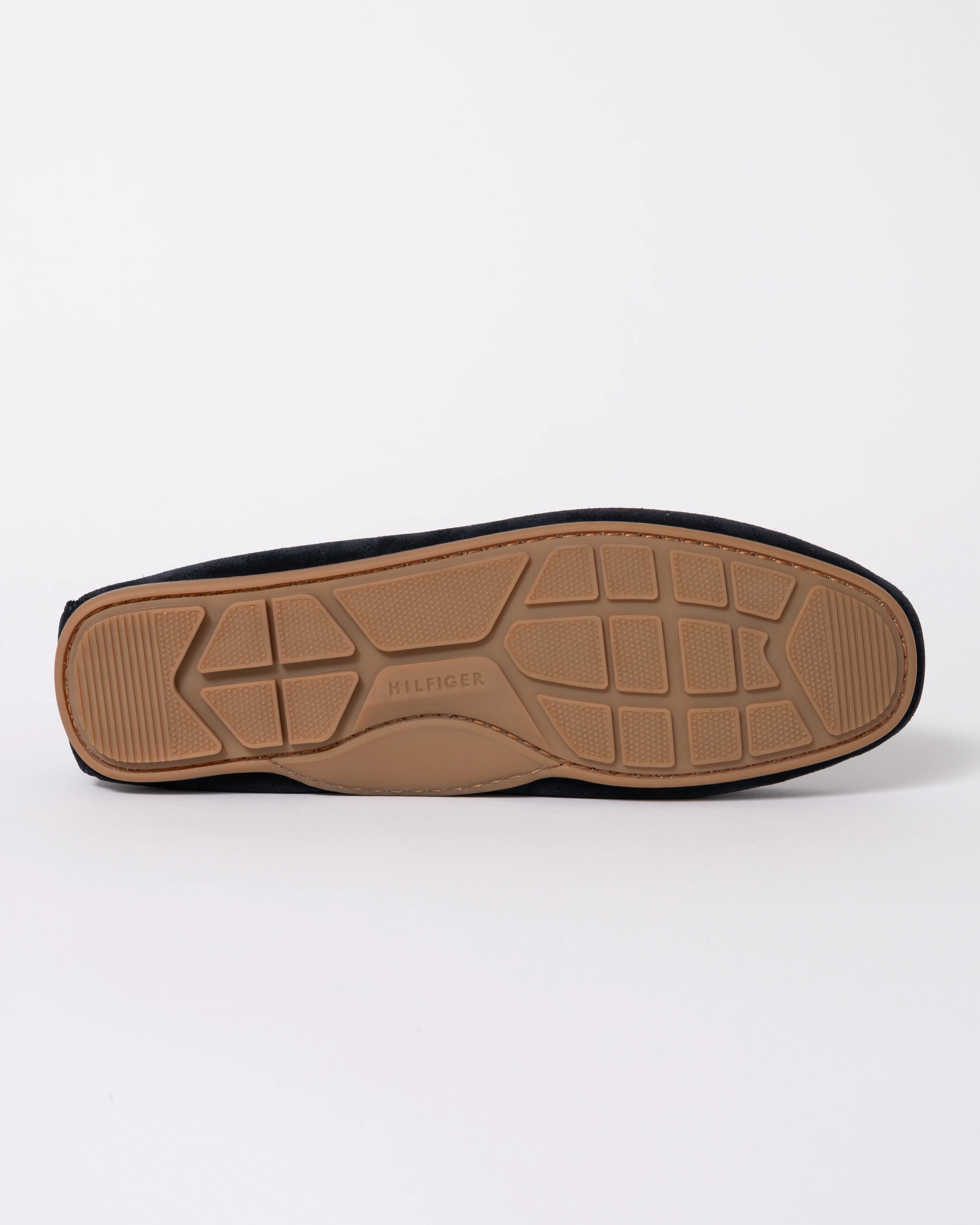 Tommy Hilfiger Casual Hilfiger Suede Mens Driving Shoes - Desert Sky - Image 6
