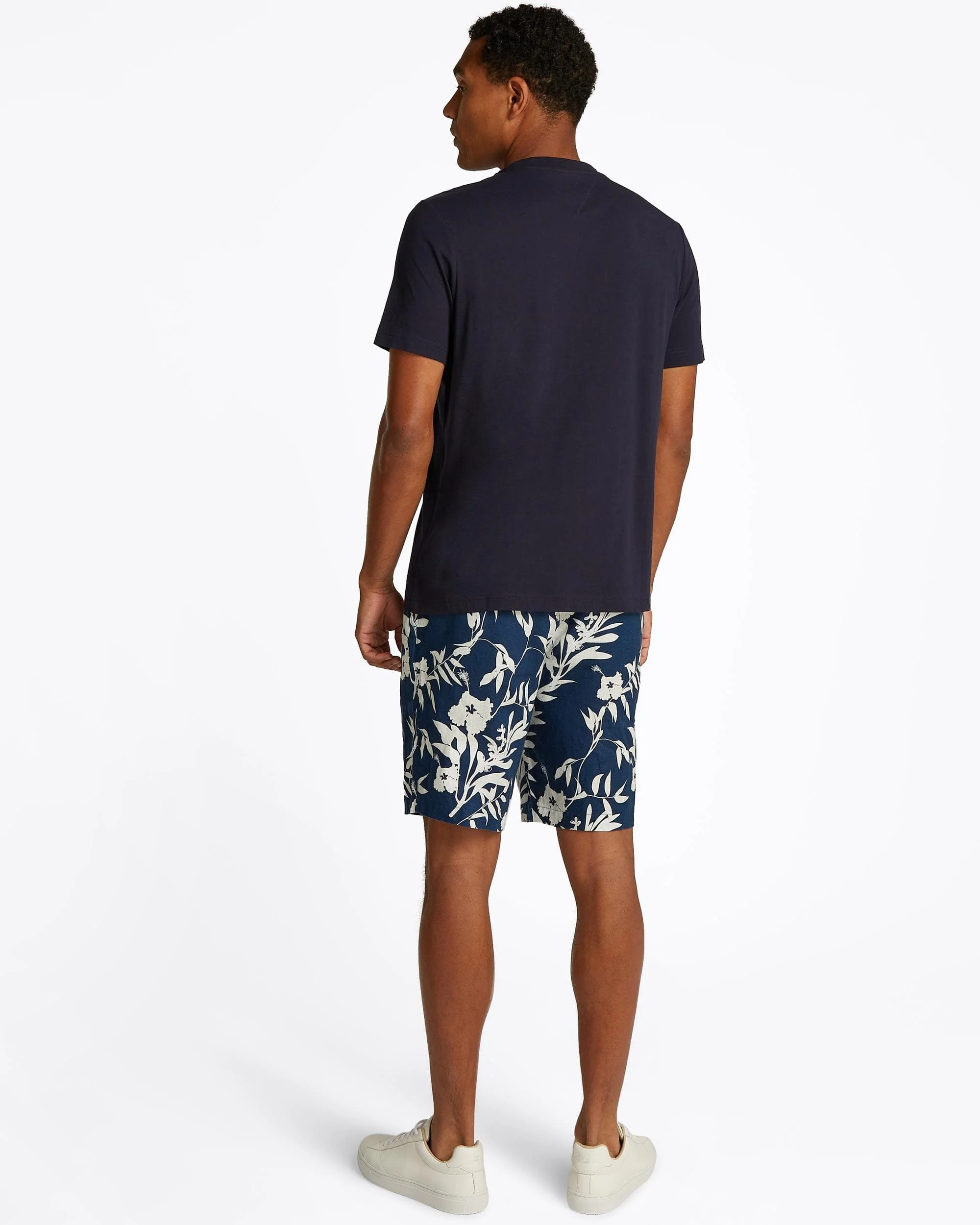 Tommy Hilfiger Center Stack Mens T Shirt - Desert Sky - Image 3