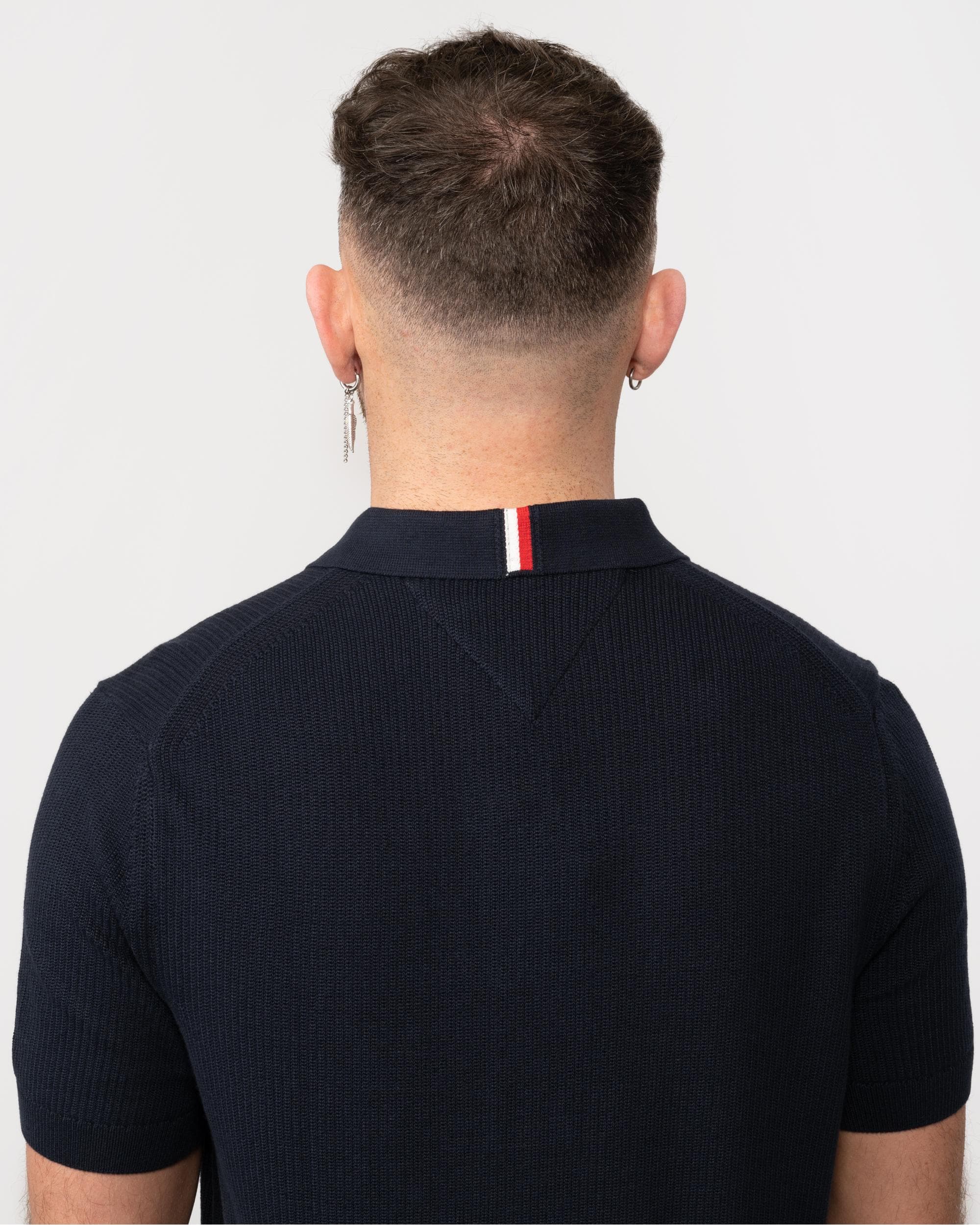 Tommy Hilfiger Chain Ridge Structure Mens Polo - Image 4