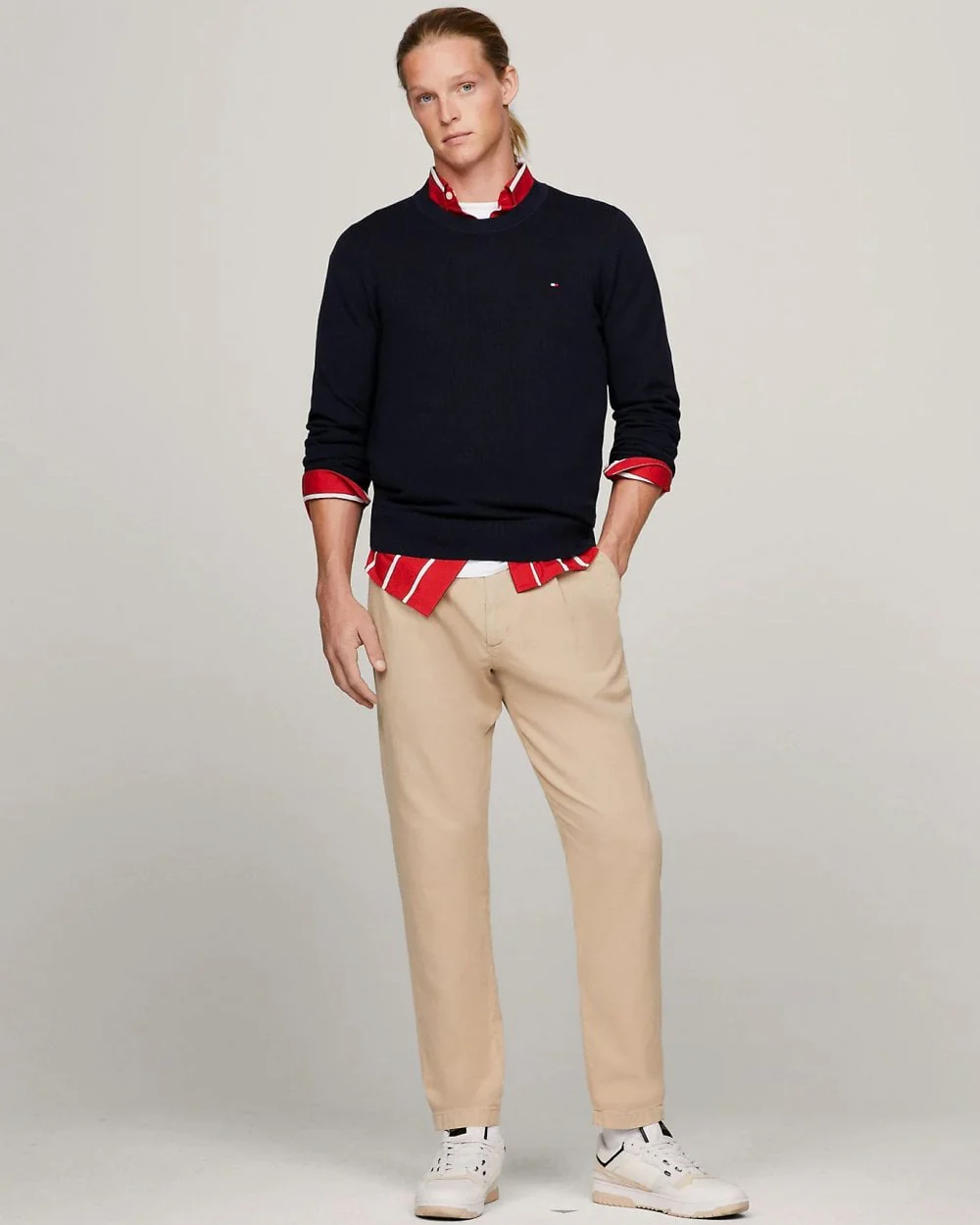 Tommy Hilfiger Chain Ridge Structure Mens Sweatshirt - Image 3