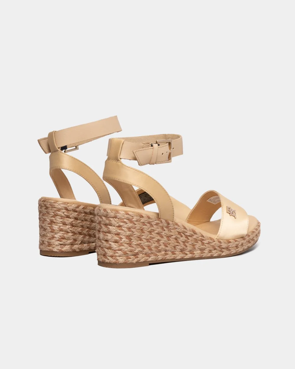 Tommy Hilfiger Colorful Wedge Womens Satin Espadrilles - Image 3