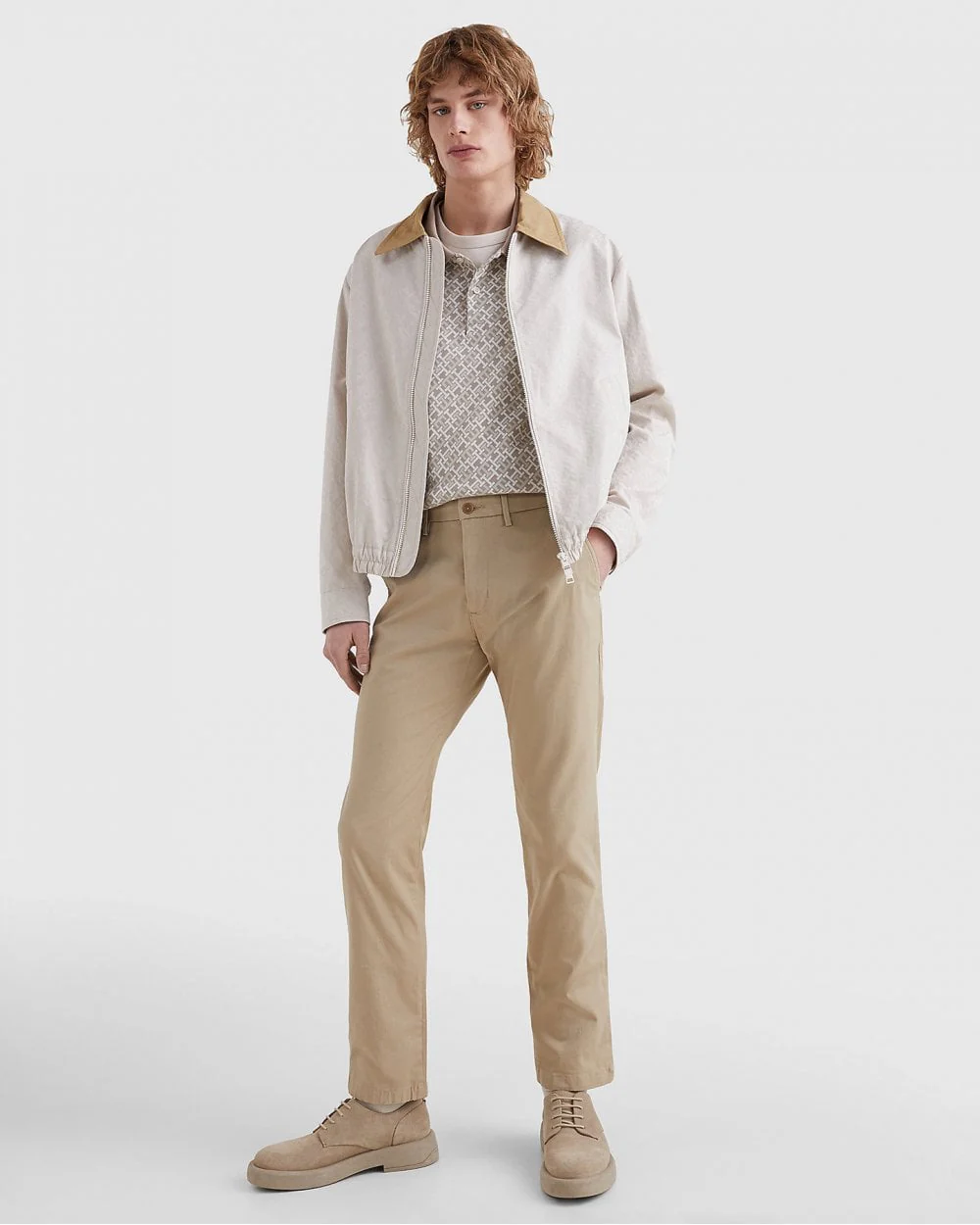 Tommy Hilfiger Core Denton 1985 Mens Chinos - Batique Khaki - Image 3