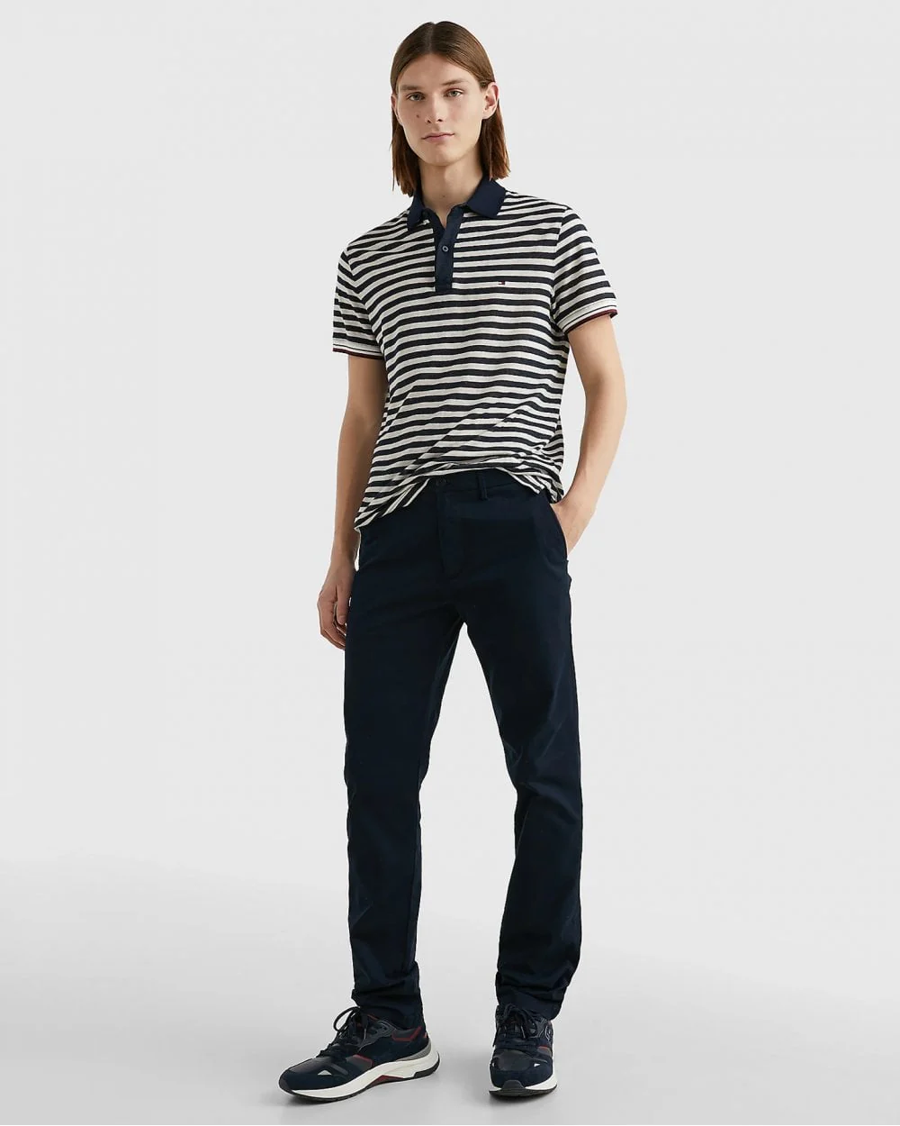 Tommy Hilfiger Core Denton 1985 Mens Chinos - Desert Sky - Image 3