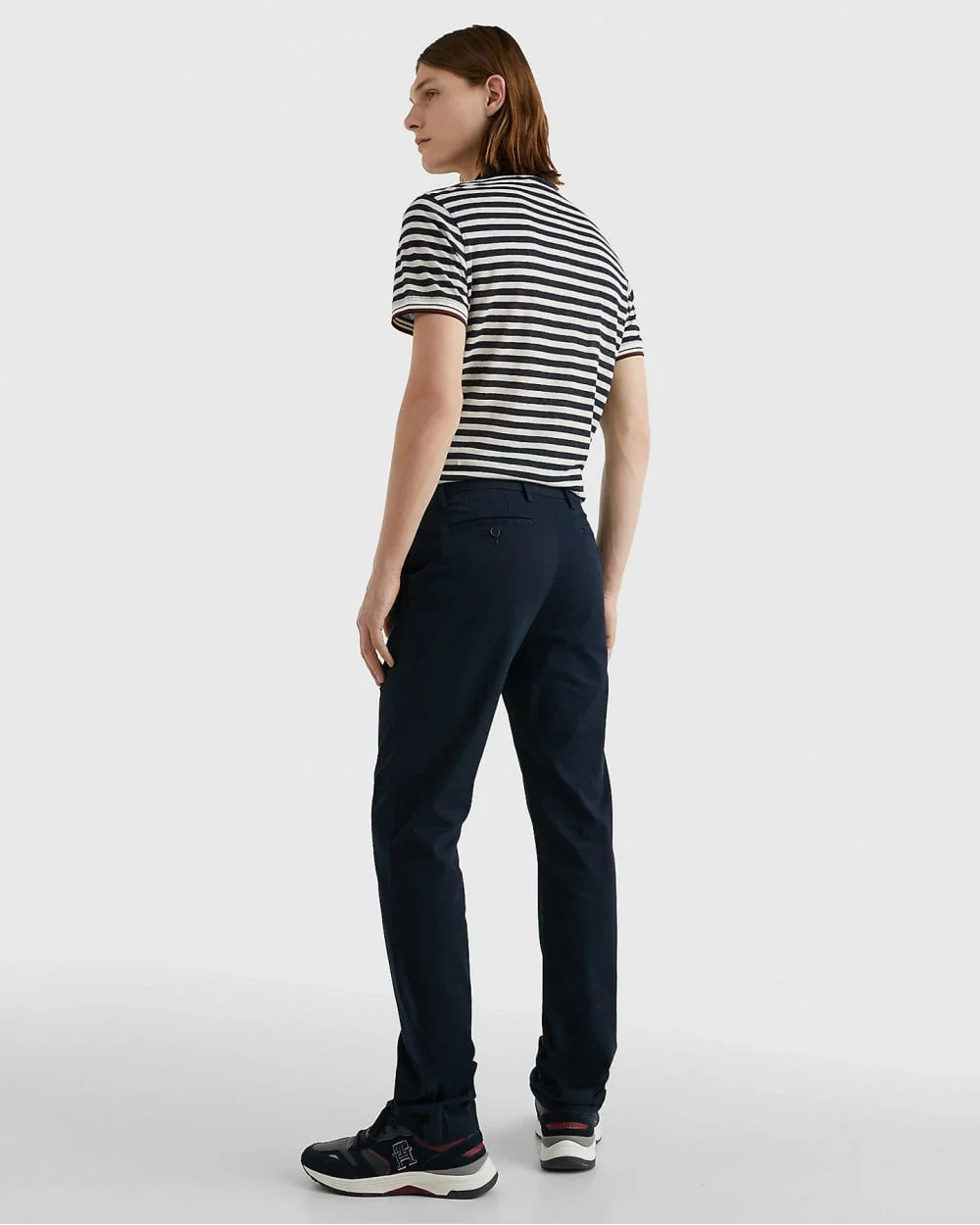 Tommy Hilfiger Core Denton 1985 Mens Chinos - Desert Sky - Image 4