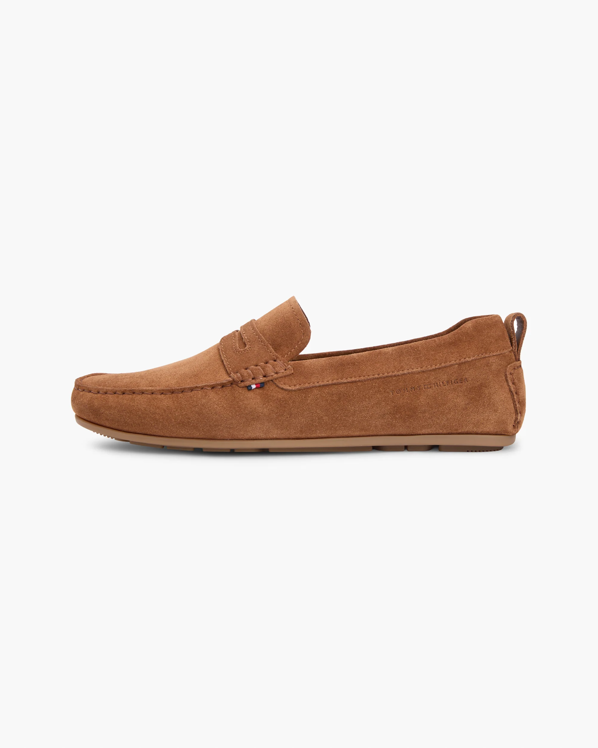 Tommy Hilfiger Core Hilfiger Mens Suede Driver - Coconut Grove - Image 3