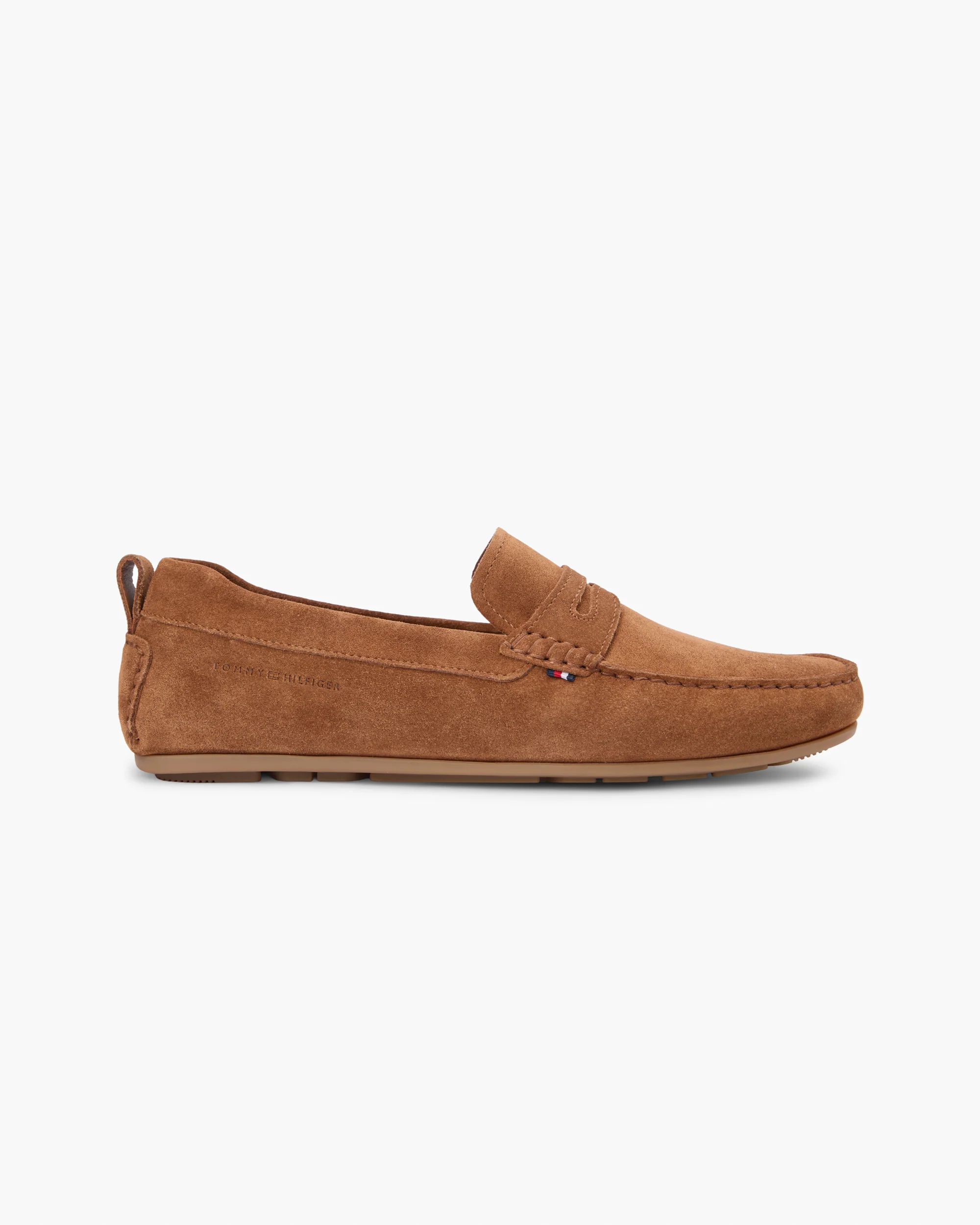 Tommy Hilfiger Core Hilfiger Mens Suede Driver - Coconut Grove - Image 6