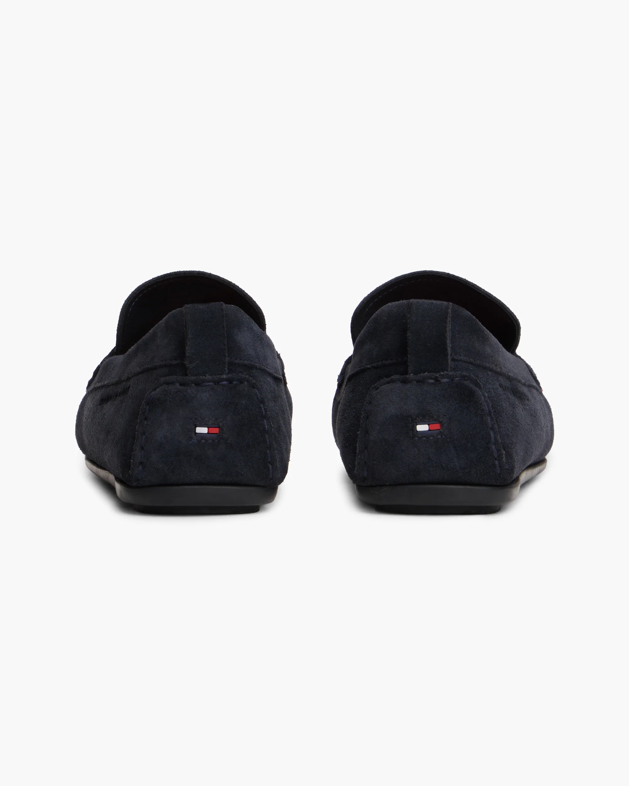 Tommy Hilfiger Core Hilfiger Mens Suede Driver - Desert Sky - Image 4