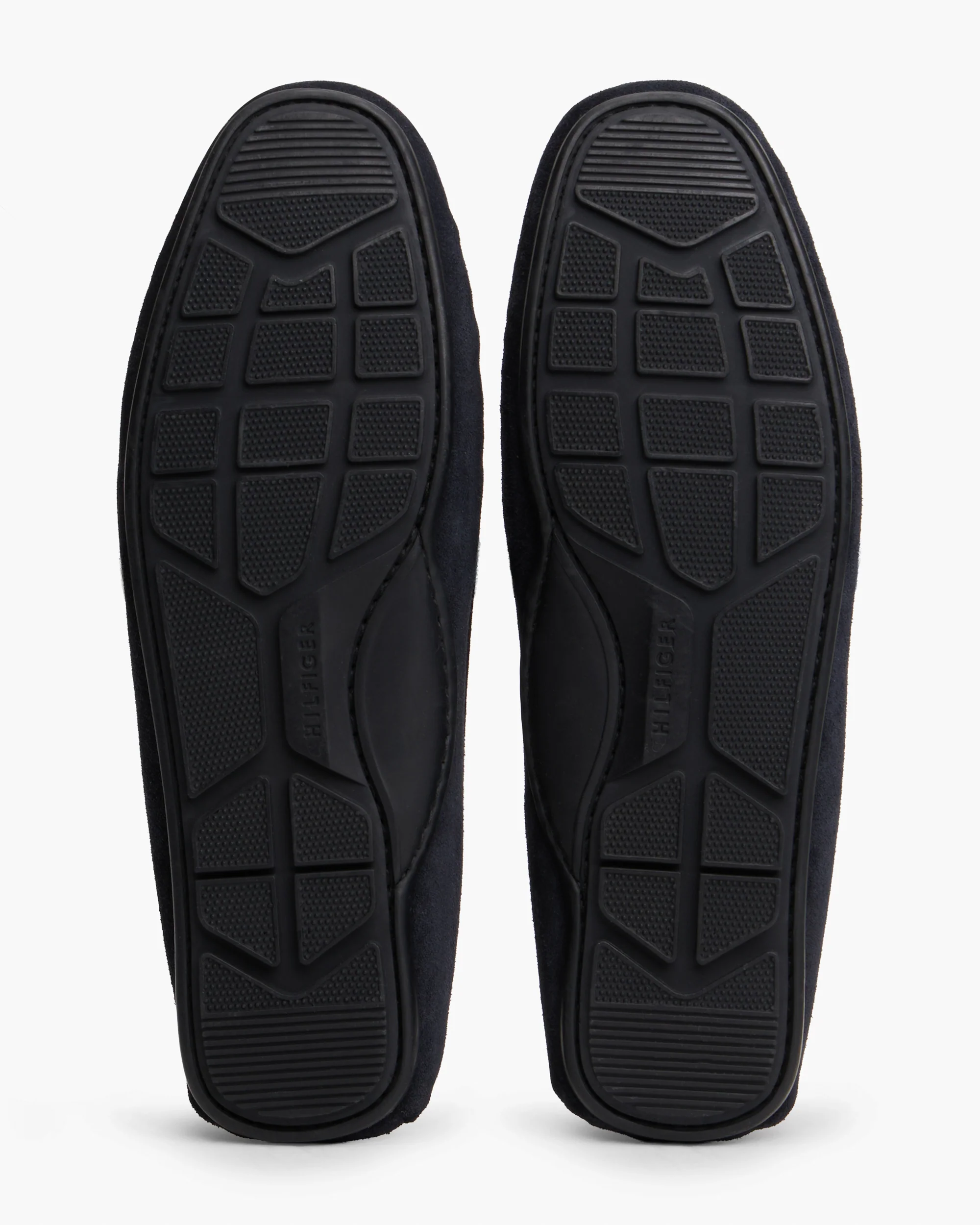 Tommy Hilfiger Core Hilfiger Mens Suede Driver - Desert Sky - Image 5