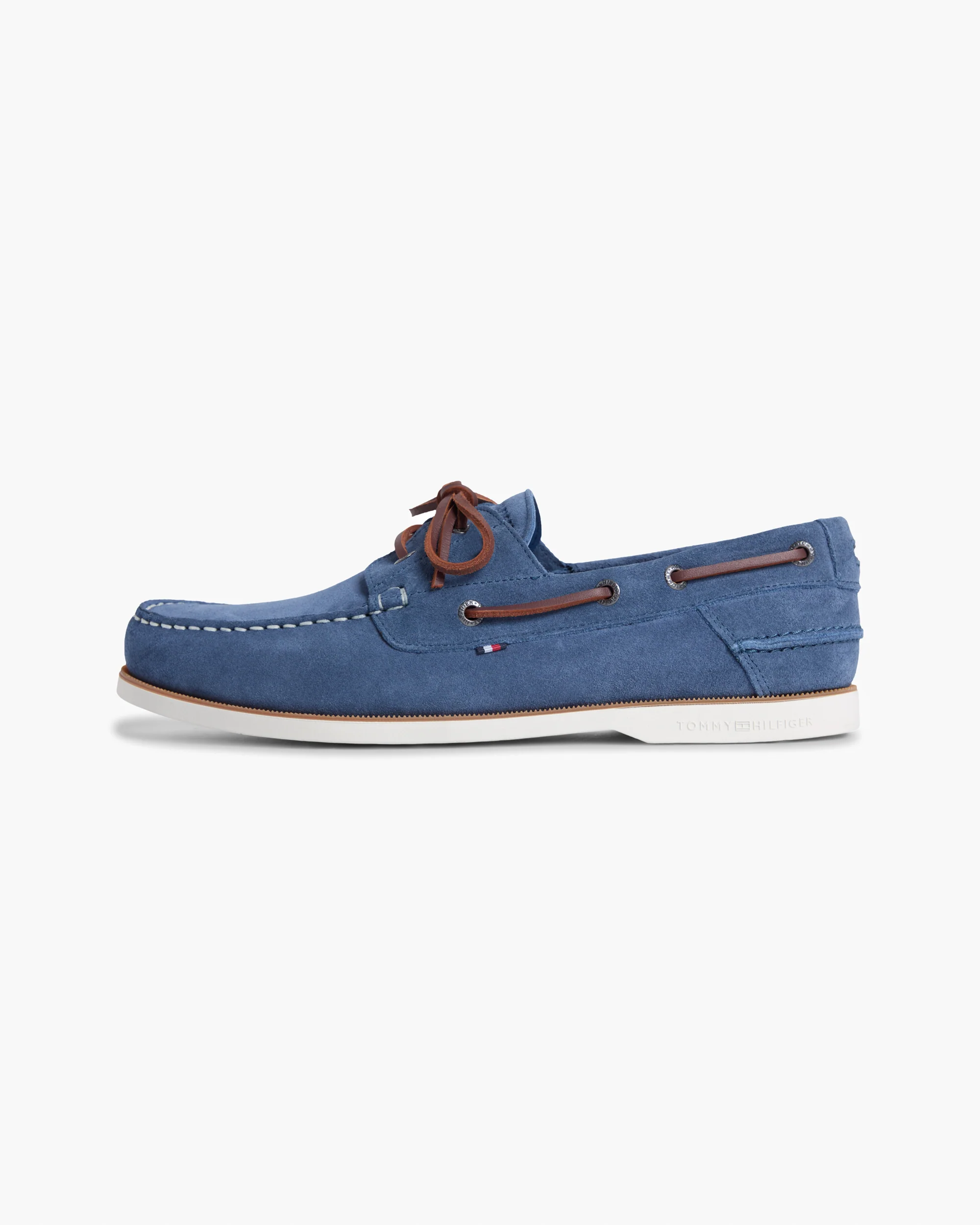 Tommy Hilfiger Core Mens Boat Shoe - Aegean Sea - Image 6