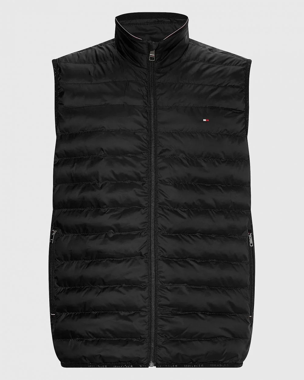Tommy Hilfiger Core Packable Mens Circular Gilet - Black - Image 5