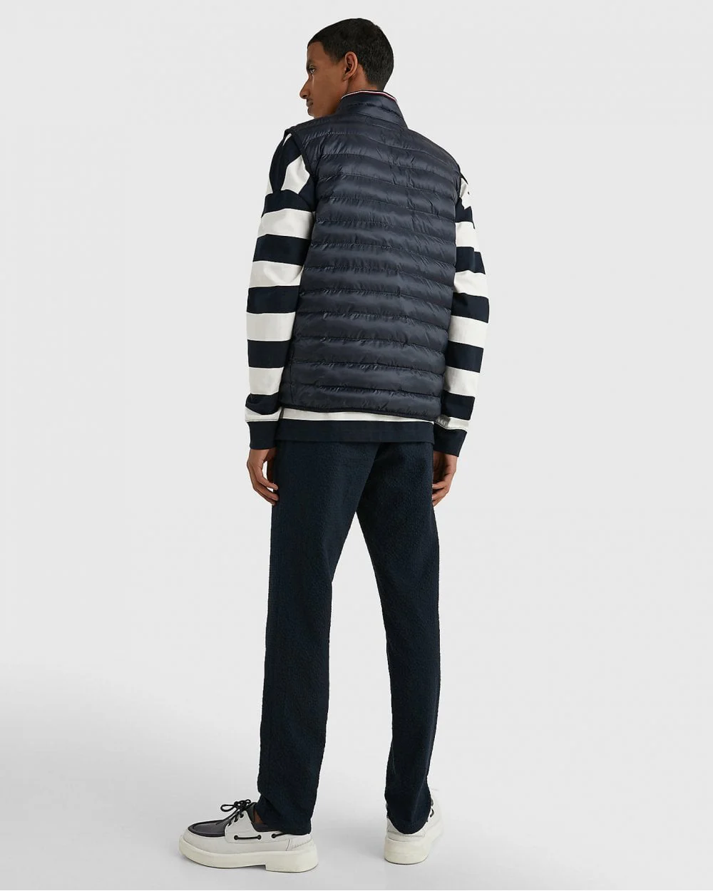 Tommy Hilfiger Core Packable Mens Circular Gilet - Desert Sky - Image 4