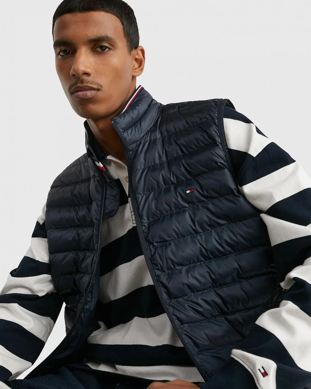 Tommy Hilfiger Core Packable Mens Circular Gilet - Desert Sky - Image 5