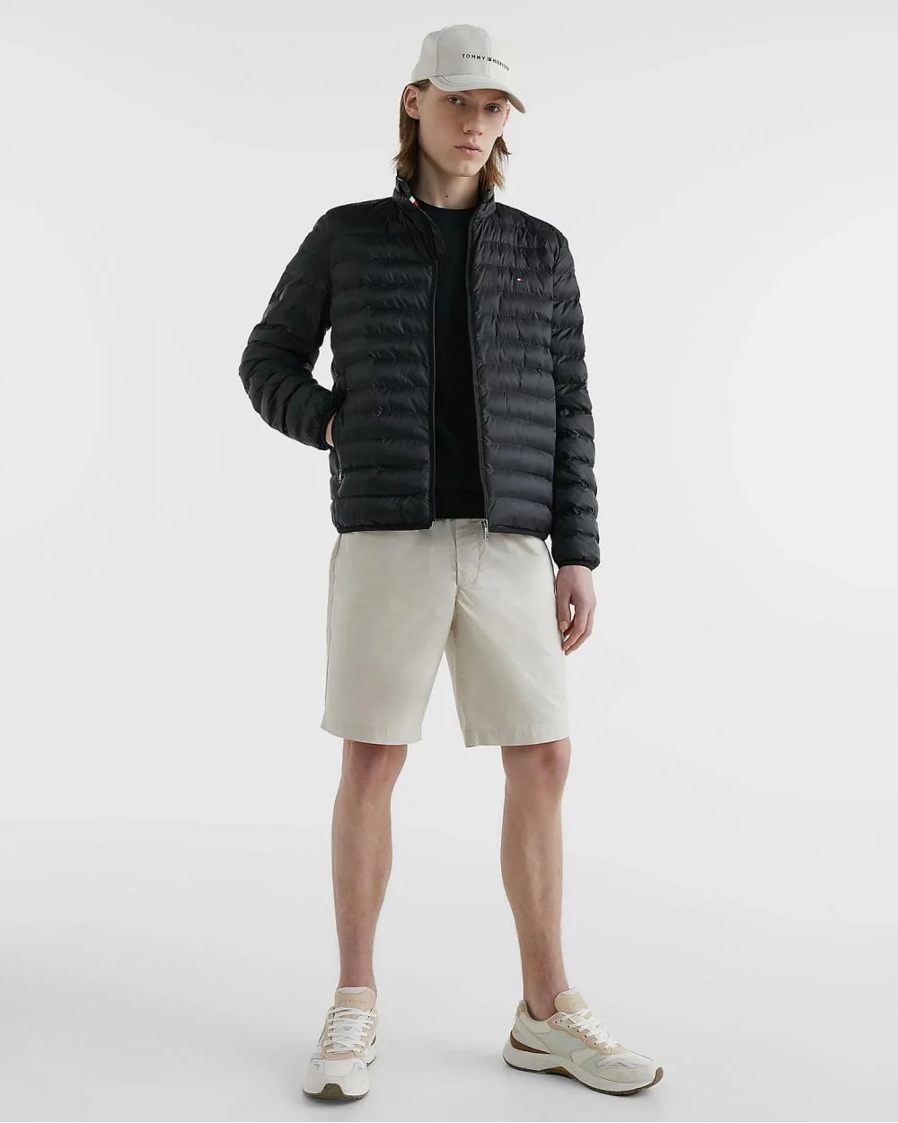 Tommy Hilfiger Core Packable Mens Circular Jacket - Black - Image 4