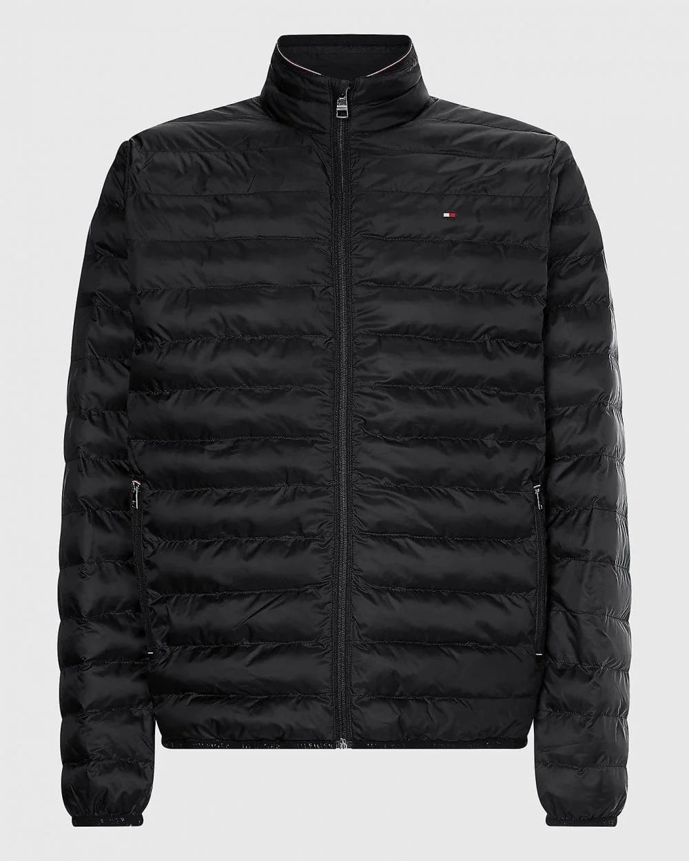Tommy Hilfiger Core Packable Mens Circular Jacket - Black - Image 6