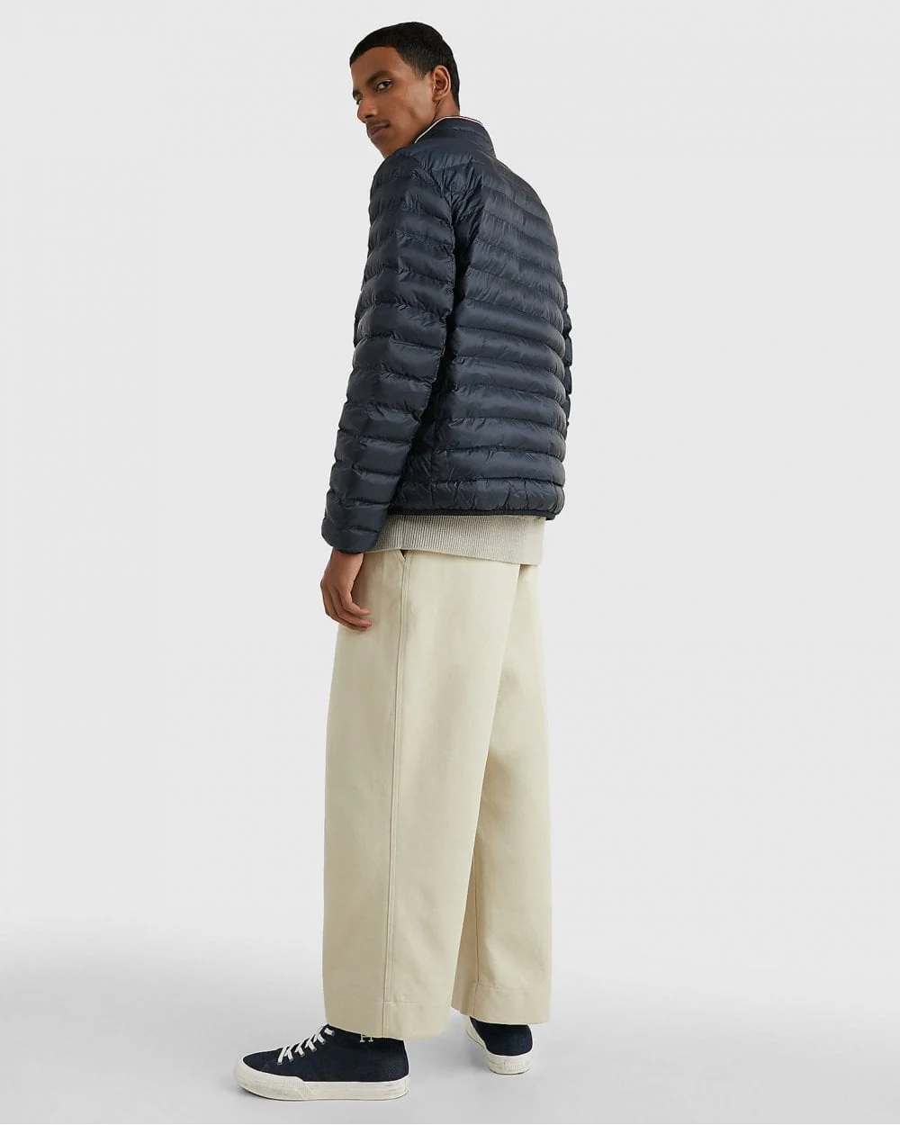 Tommy Hilfiger Core Packable Mens Circular Jacket - Desert Sky - Image 4