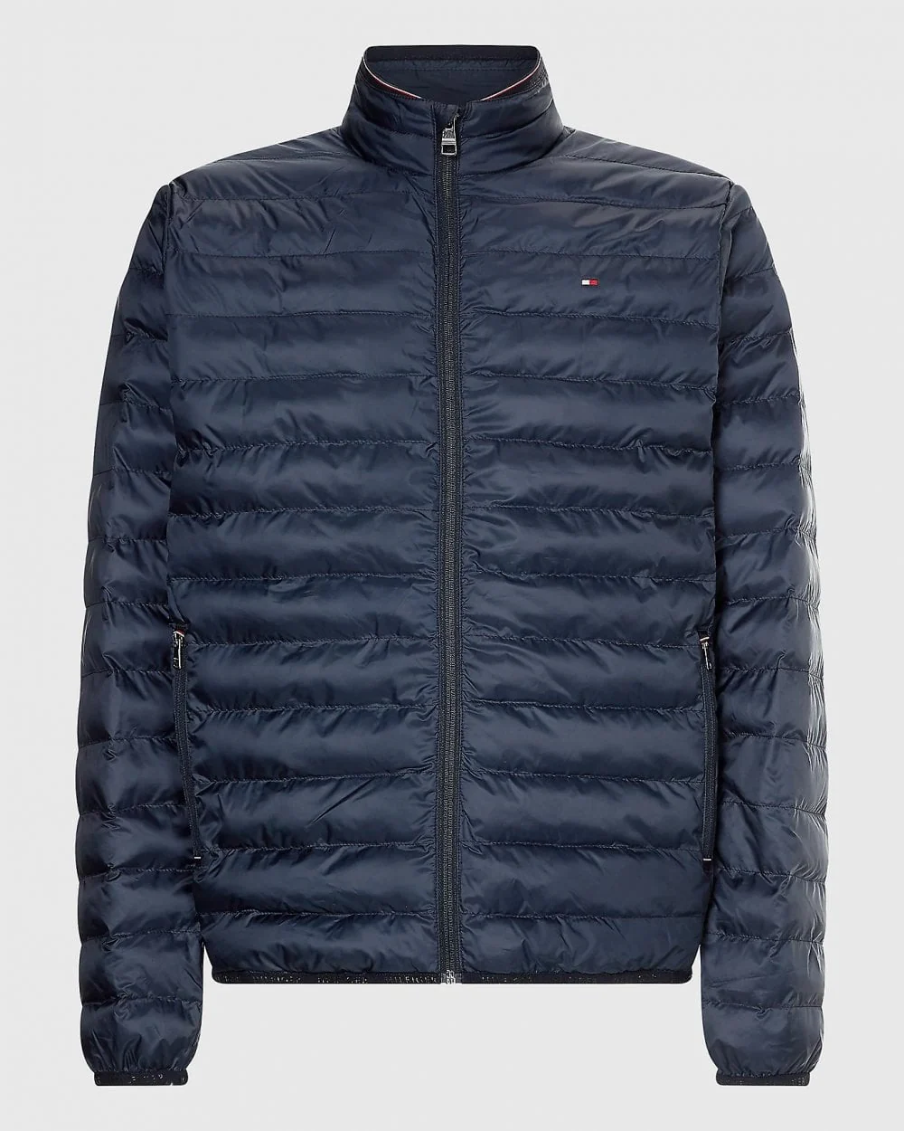Tommy Hilfiger Core Packable Mens Circular Jacket - Desert Sky - Image 5