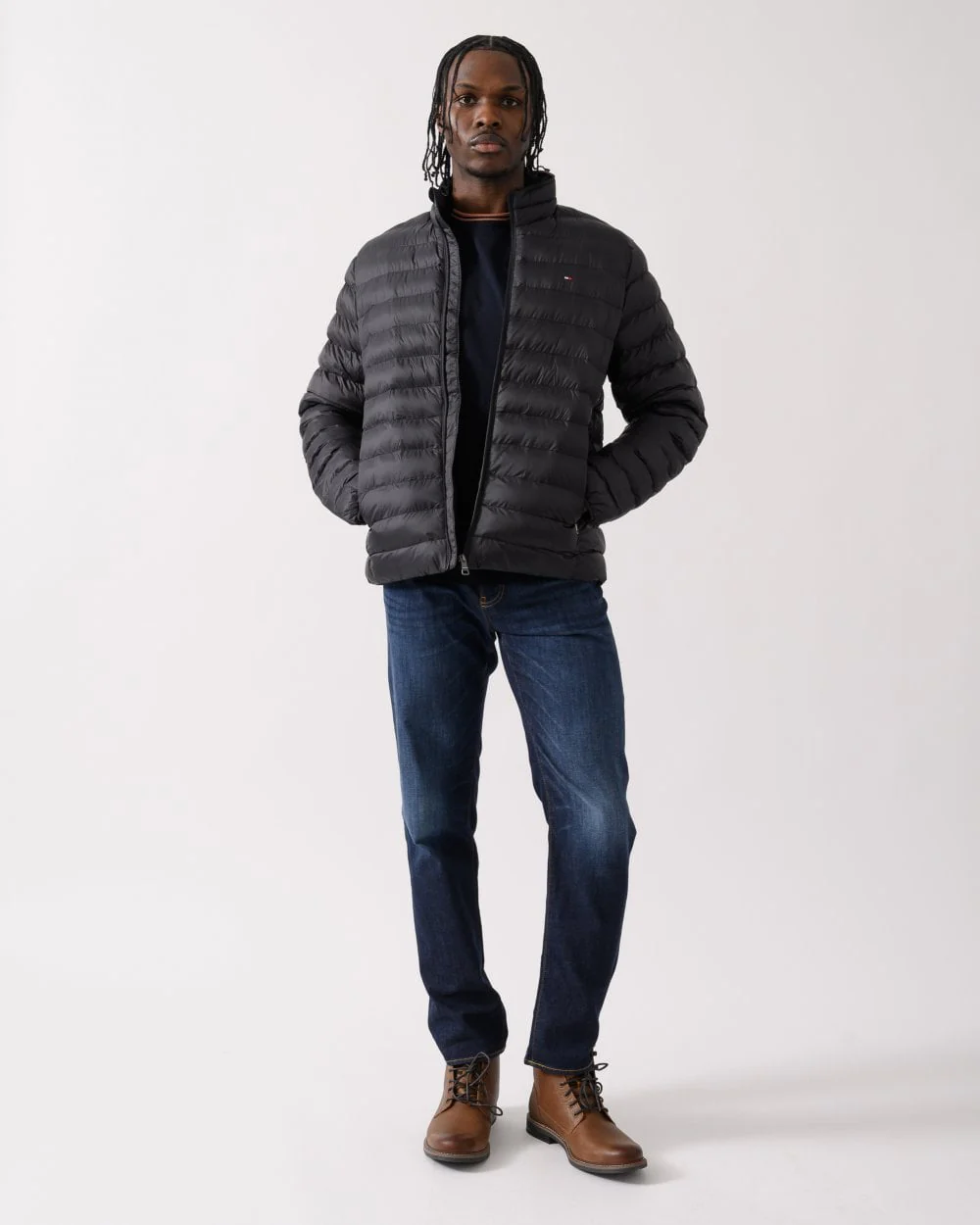 Tommy Hilfiger Core Packable Recycled Mens Jacket - Black - Image 4