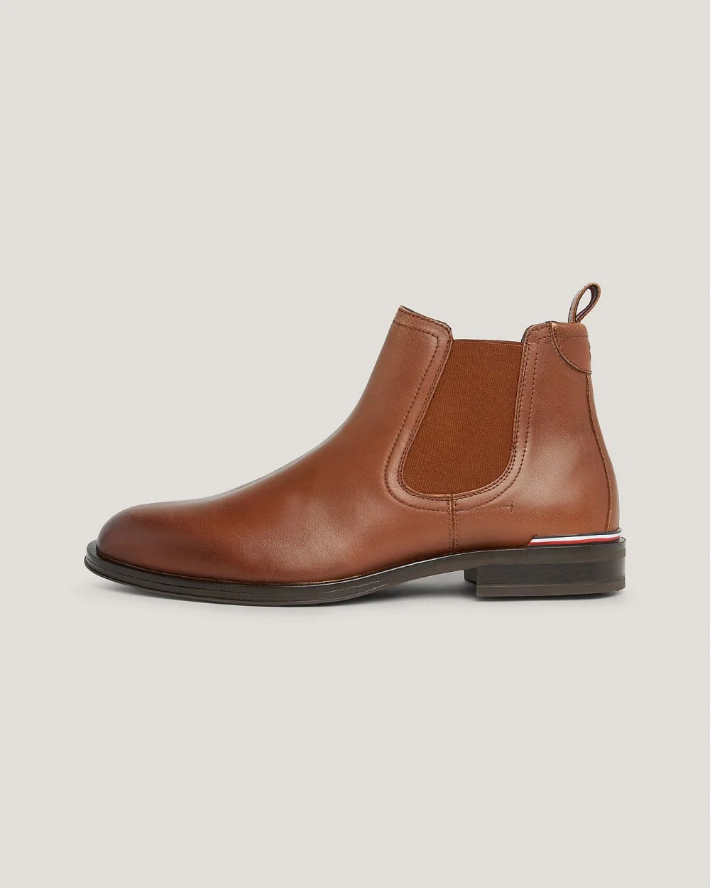 Tommy Hilfiger Core RWB Hilfiger Mens Leather Chelsea Boots - Image 5